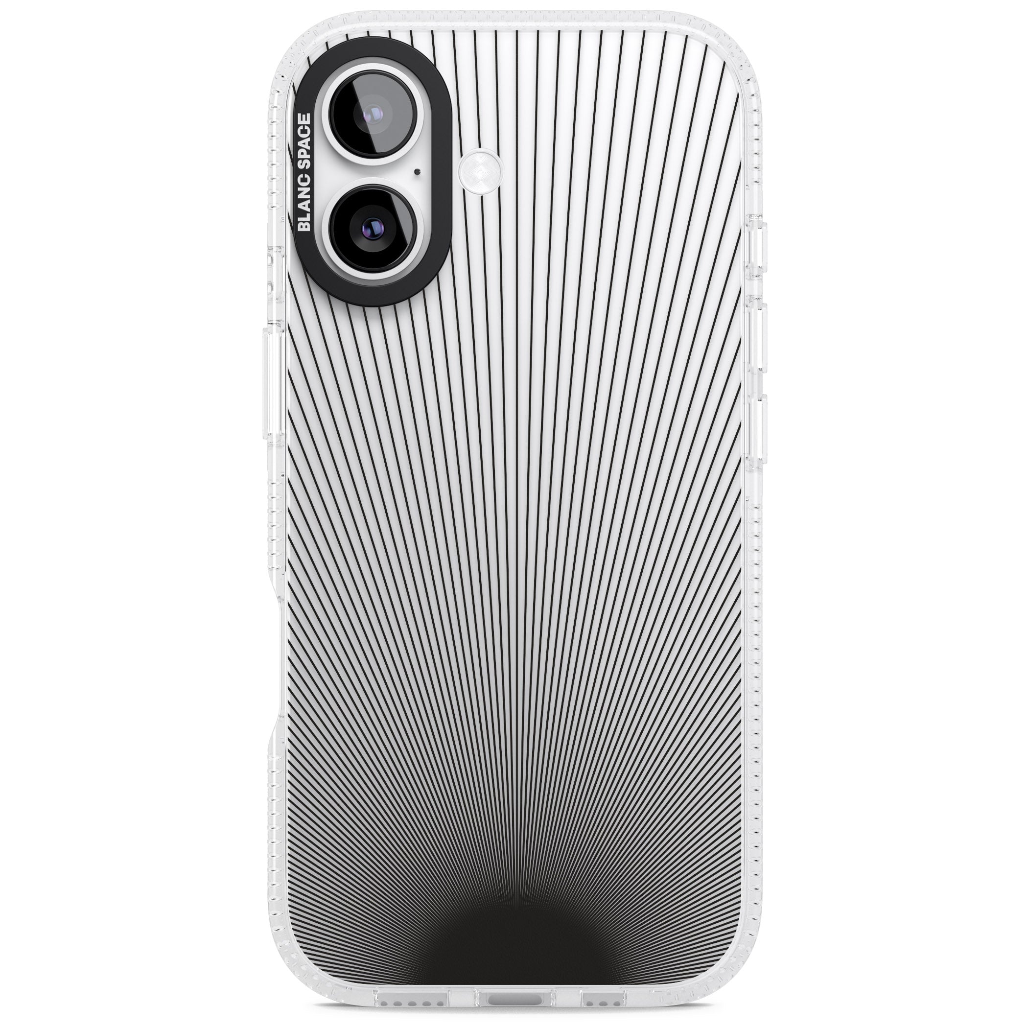 Linear Sunburst iPhone 17 Impact Air Clear Phone Case
