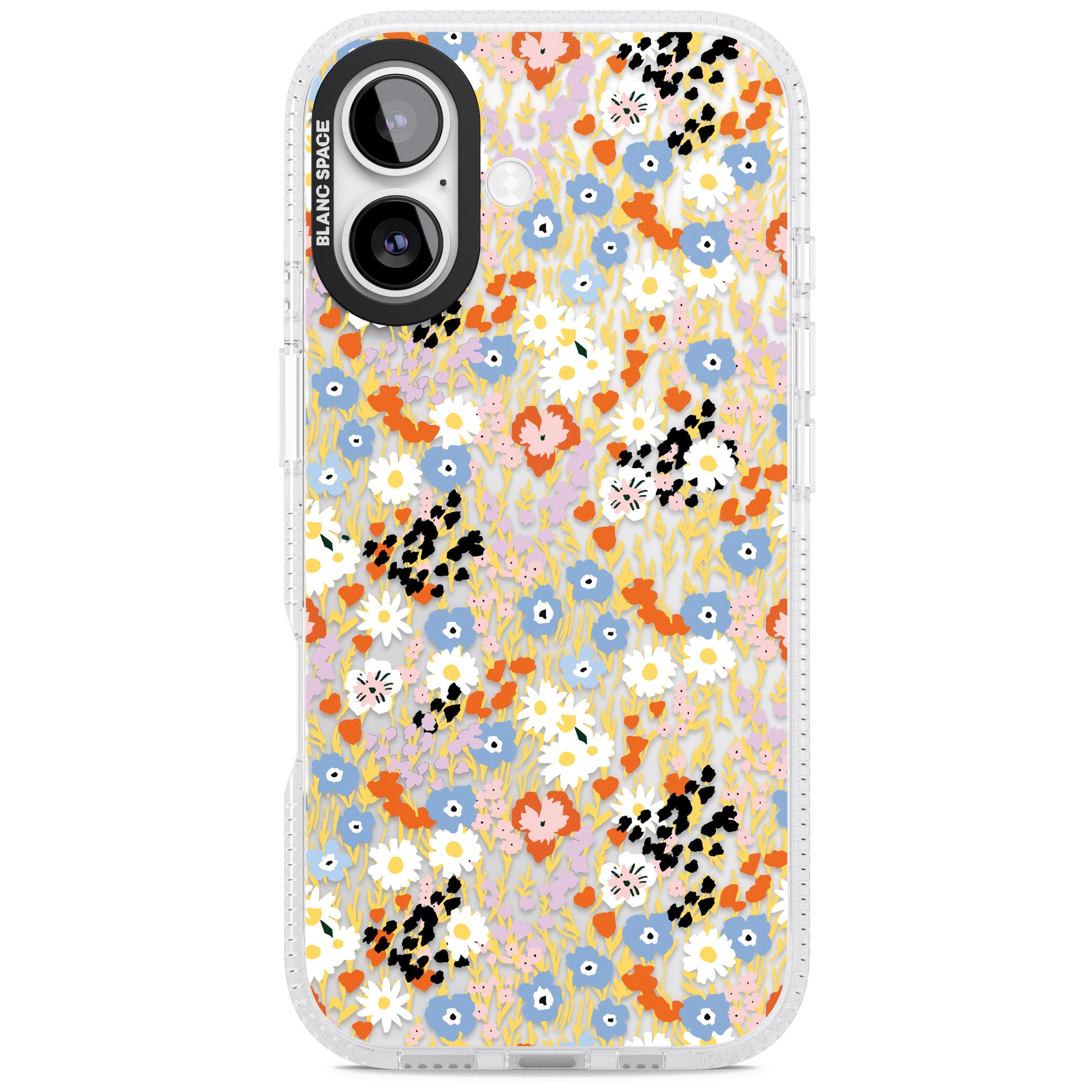 Floral Delight: Vibrant Blooms iPhone 17 Impact Air Clear Phone Case