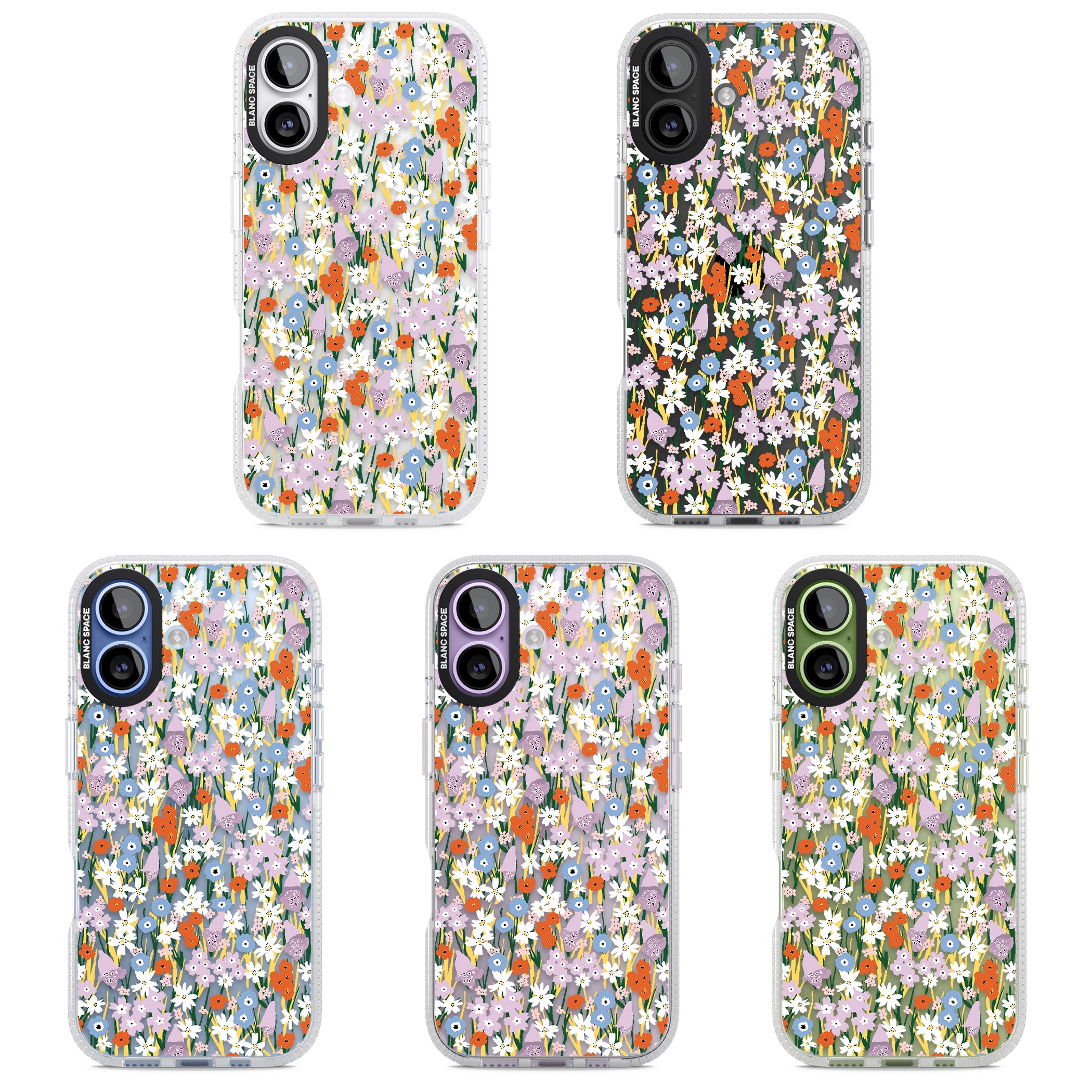 Vibrant Floral Garden iPhone 17 Impact Air Clear Phone Case APT Impact Protection