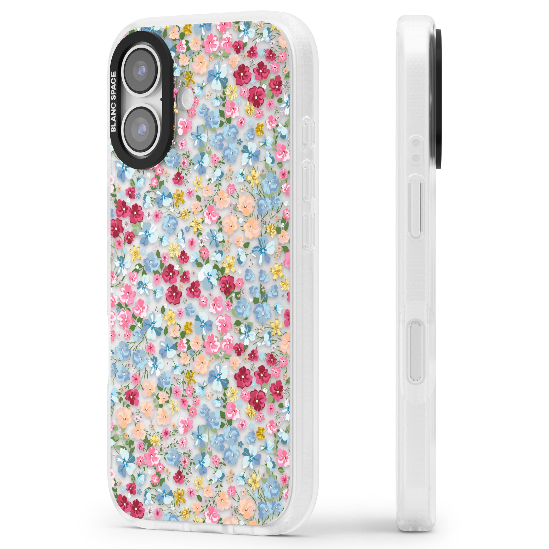 Venetian Meadow iPhone 17 Impact Air Clear Phone Case Side Profile