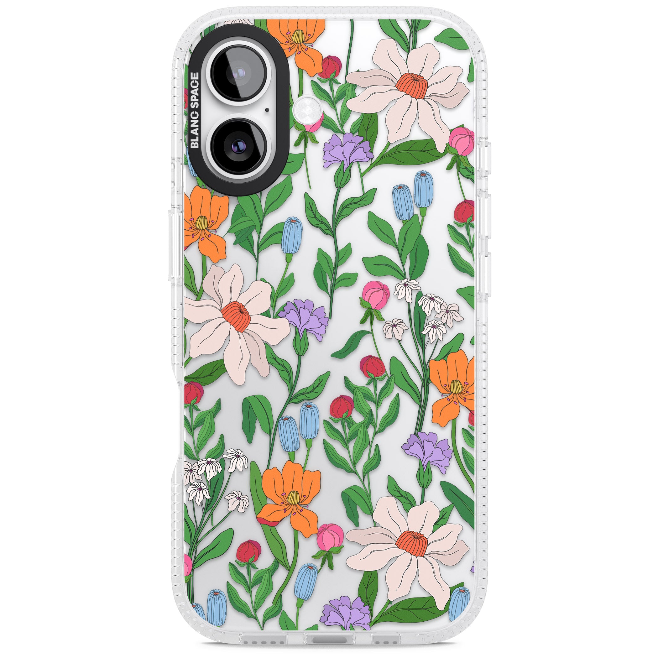 Full Bloom iPhone 17 Impact Air Clear Phone Case