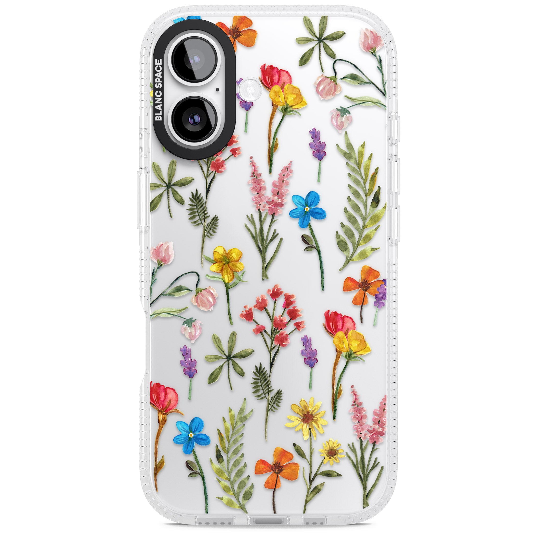 Spring Botanicals iPhone 17 Impact Air Clear Phone Case