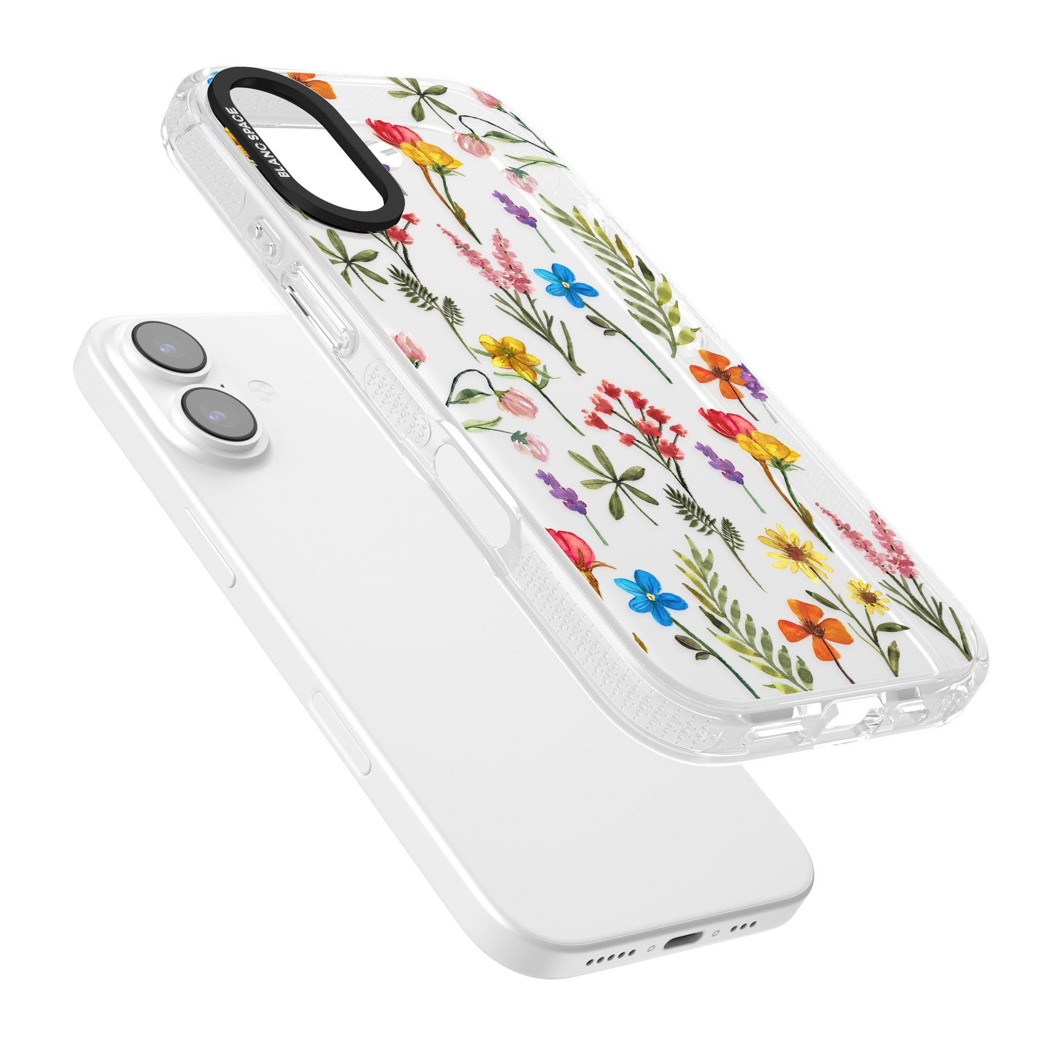 Spring Botanicals iPhone 17 Impact Air Clear Phone Case Colours