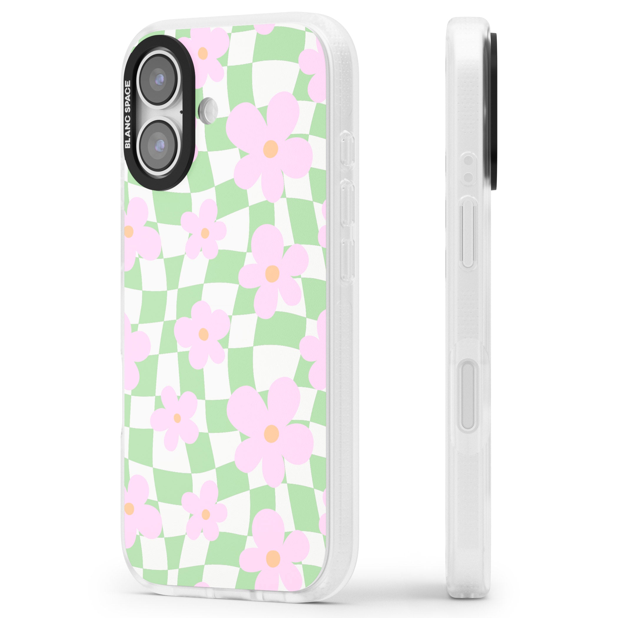 Spring Picnic iPhone 17 Impact Air Clear Phone Case Side Profile