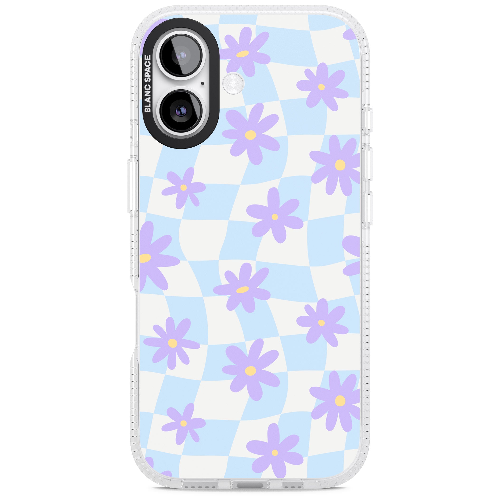 Serene Skies & Flowers iPhone 17 Impact Air Clear Phone Case