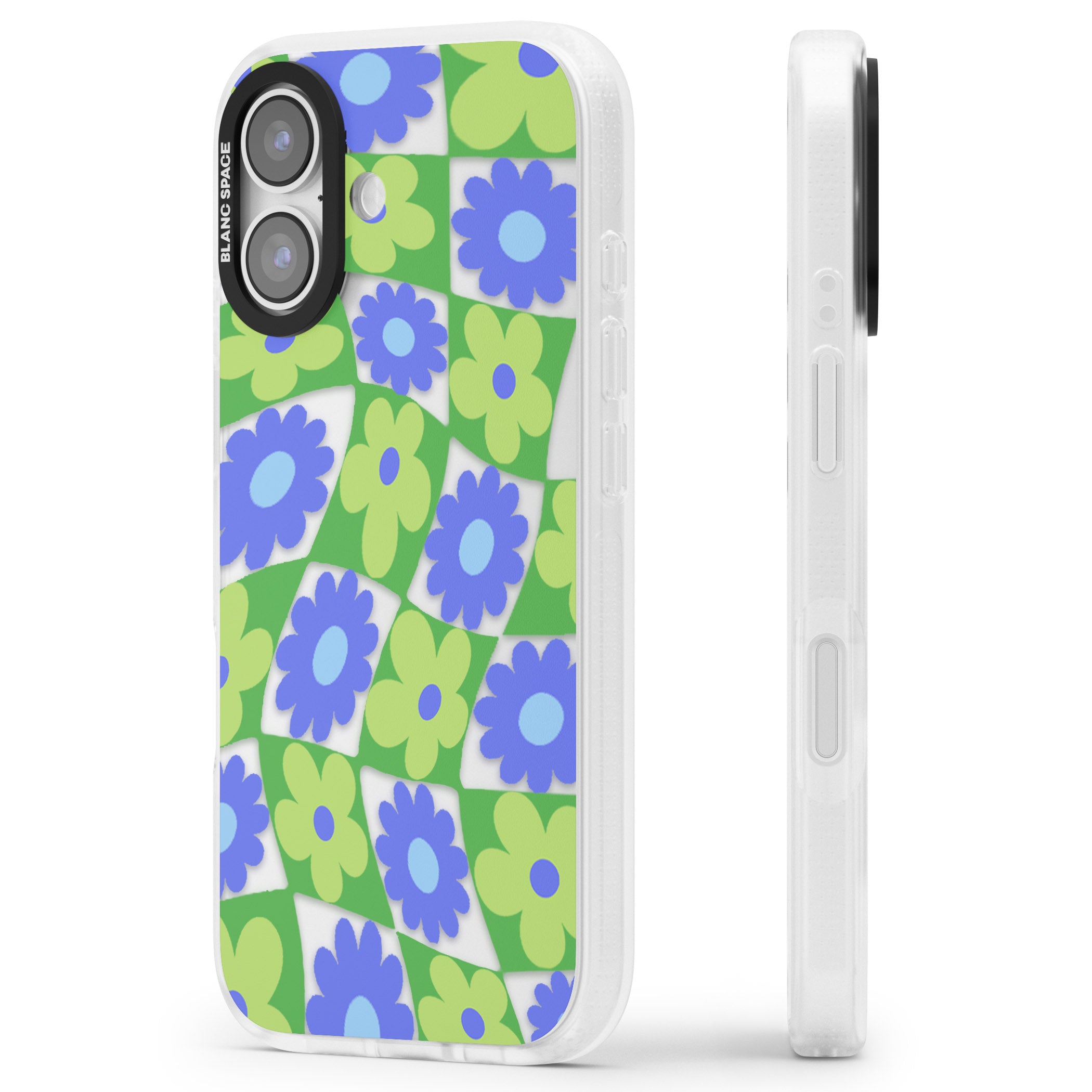 Garden Party iPhone 17 Impact Air Clear Phone Case Side Profile