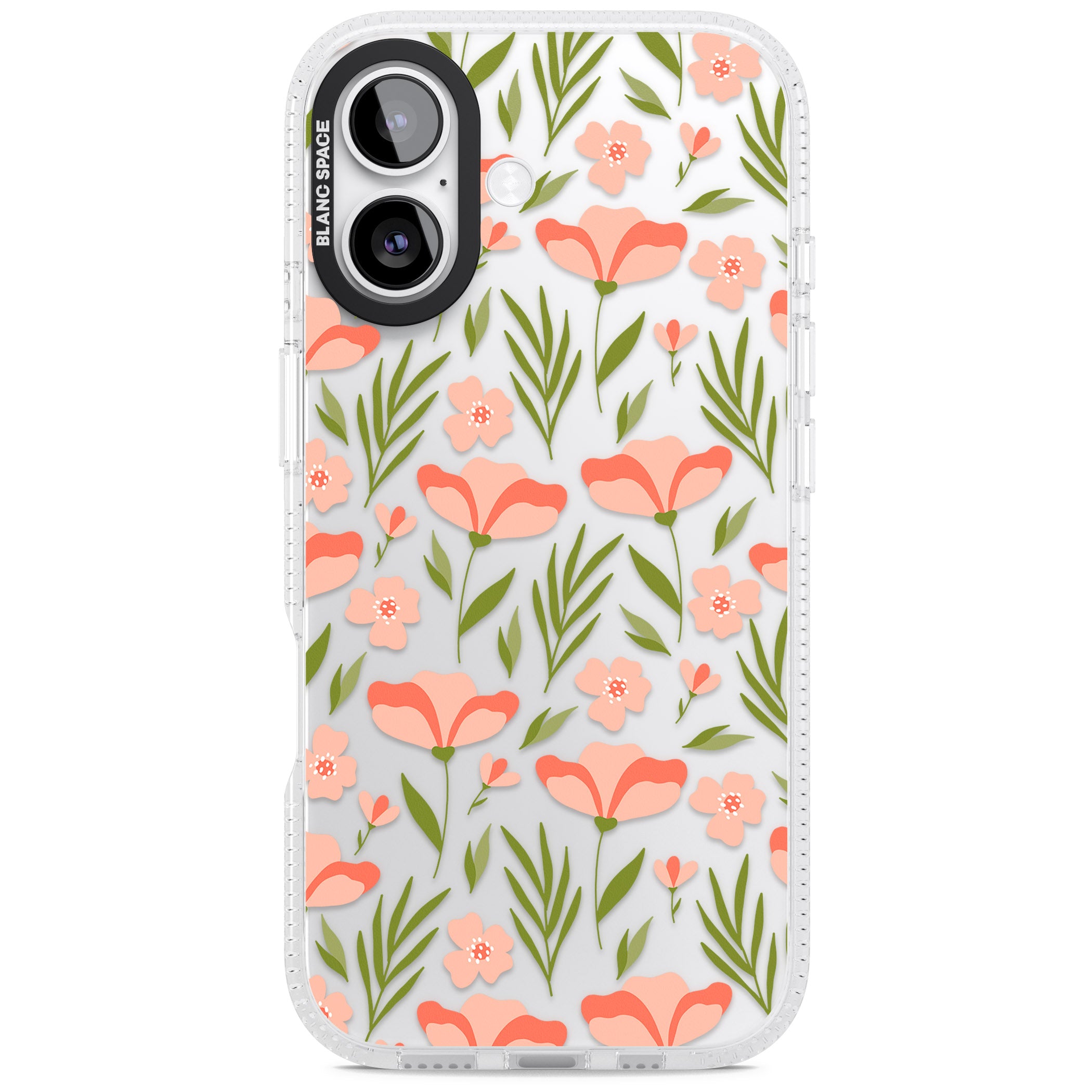 Blossom Bloom iPhone 17 Impact Air Clear Phone Case