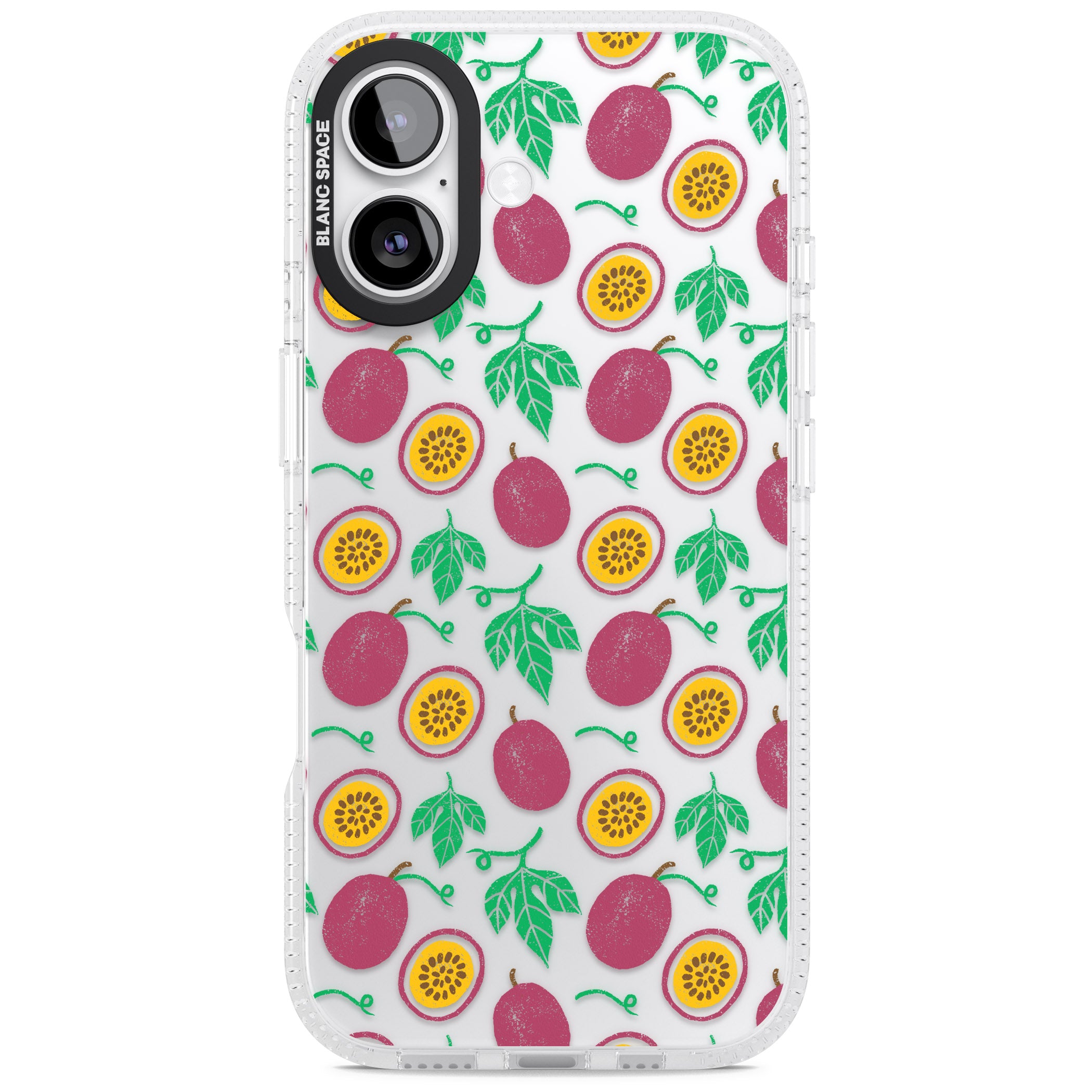 Passion Fruit Paradise iPhone 17 Impact Air Clear Phone Case