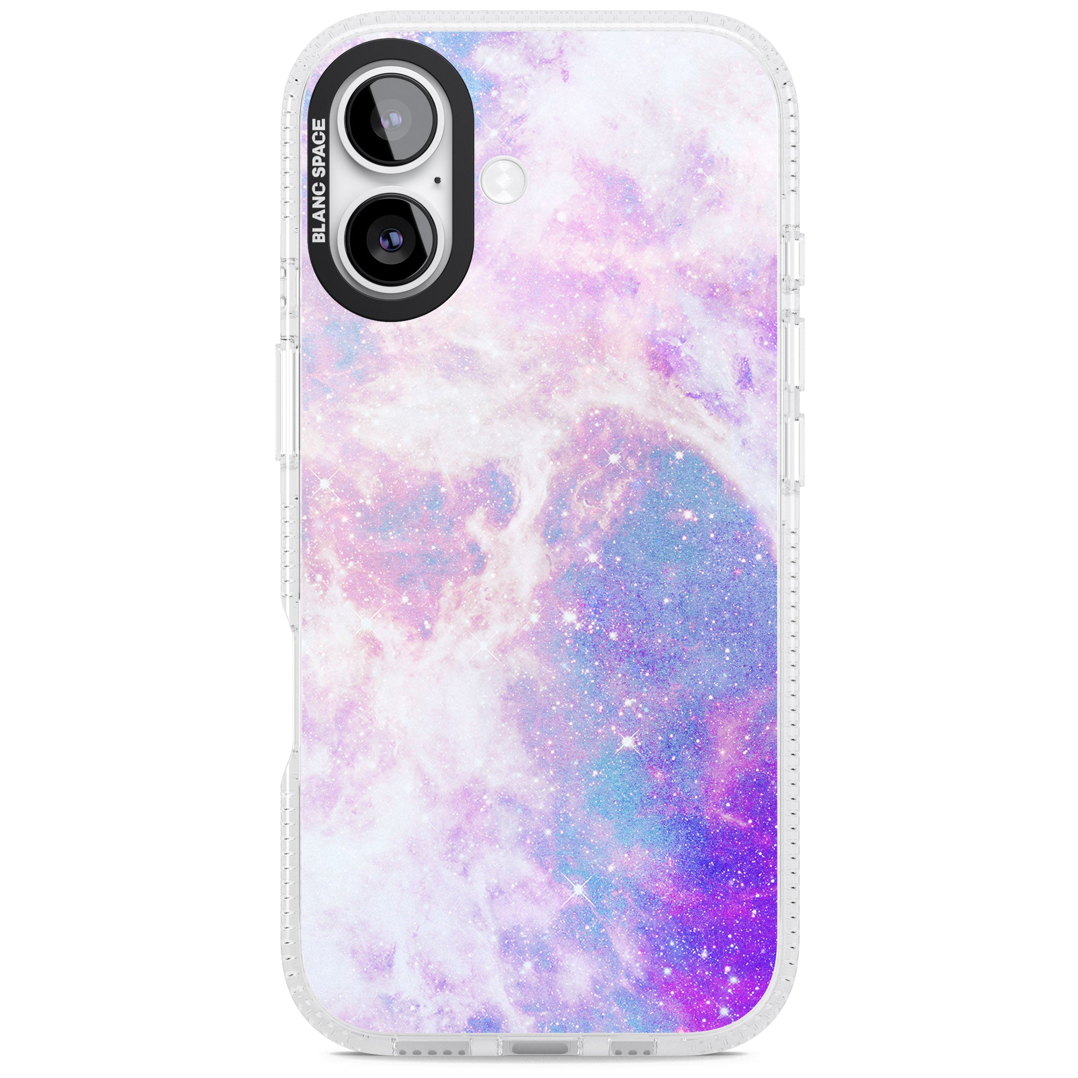 Pastel Galaxy iPhone 17 Impact Air Clear Phone Case
