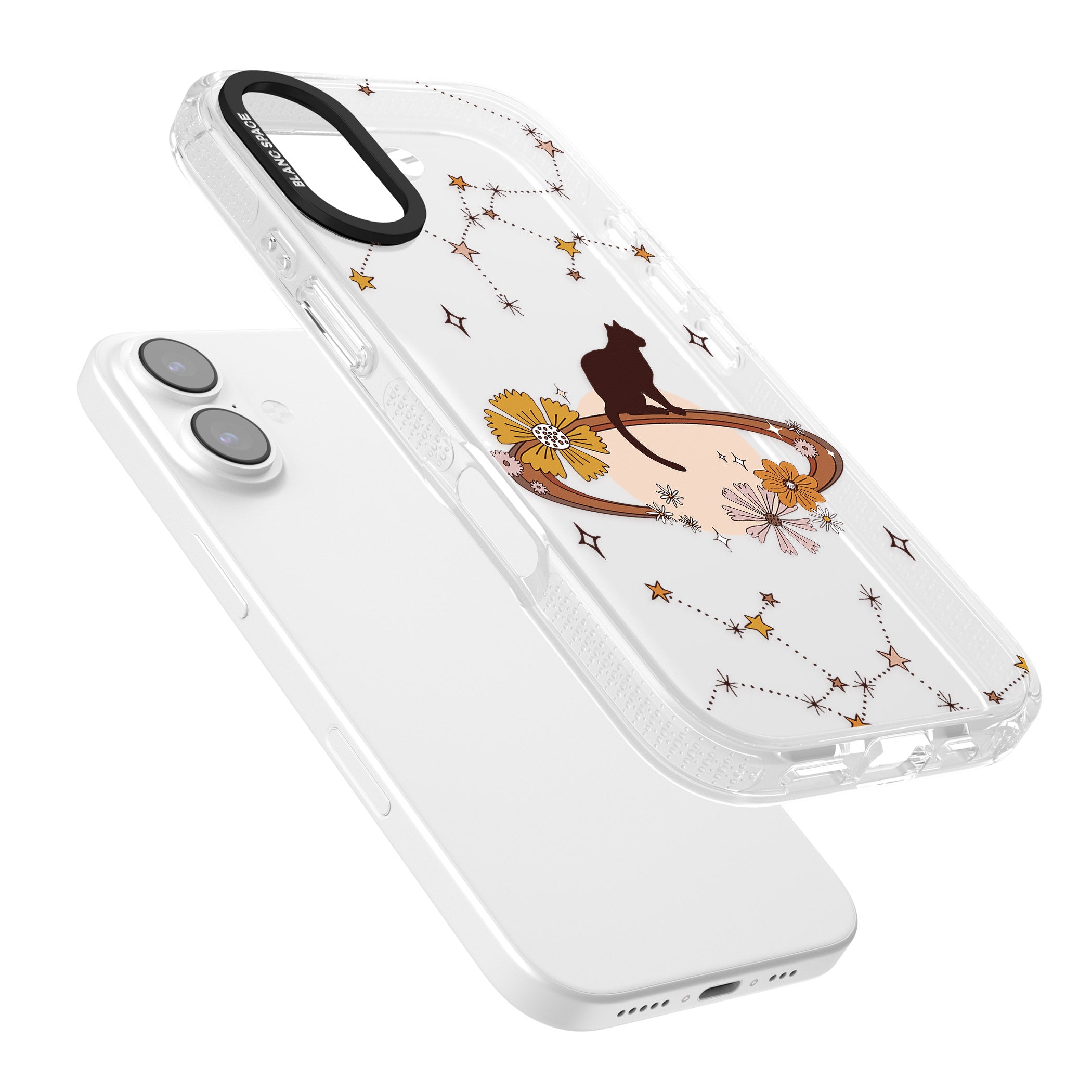 Feline Phenomenon iPhone 17 Impact Air Clear Phone Case Colours