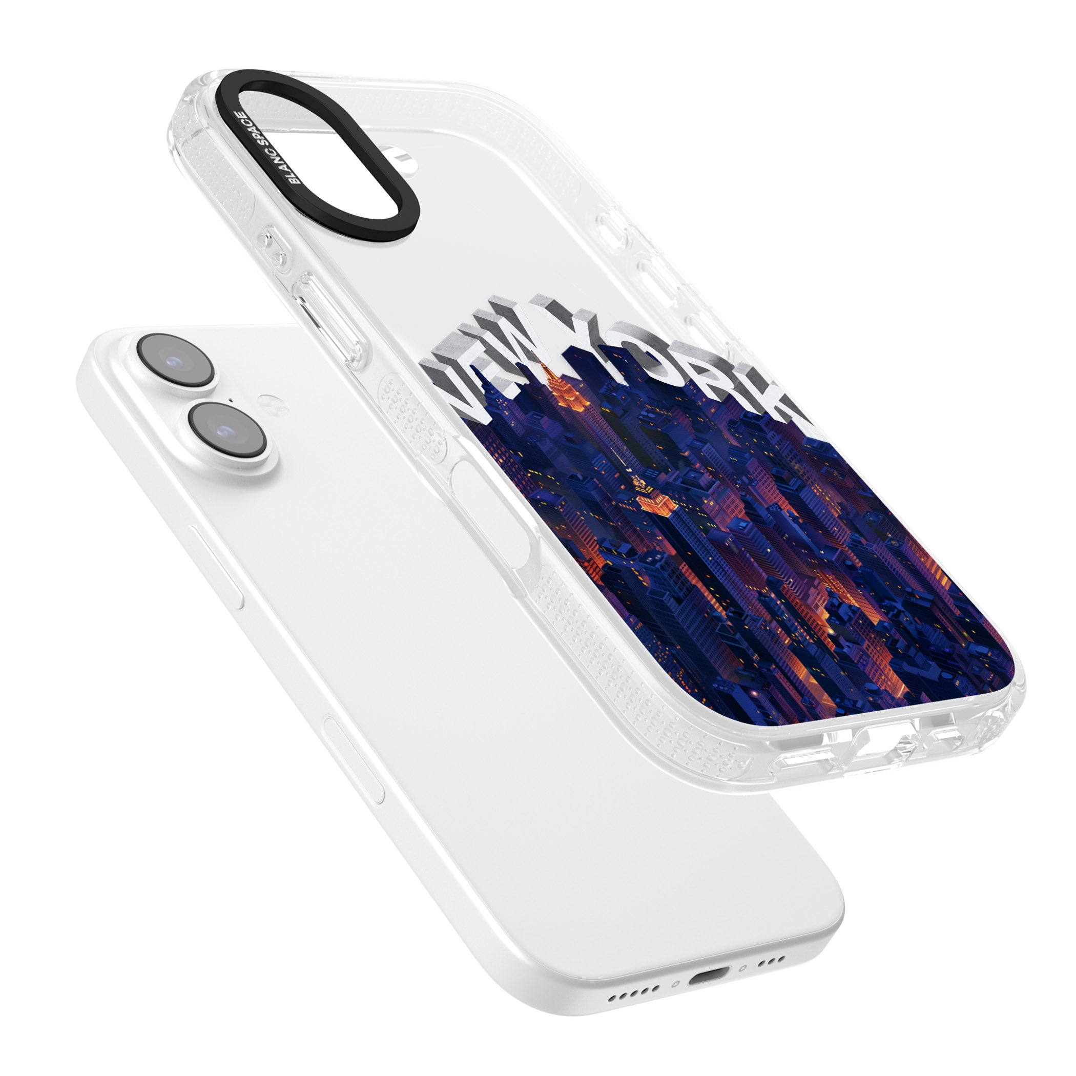 New York City iPhone 17 Impact Air Clear Phone Case Colours