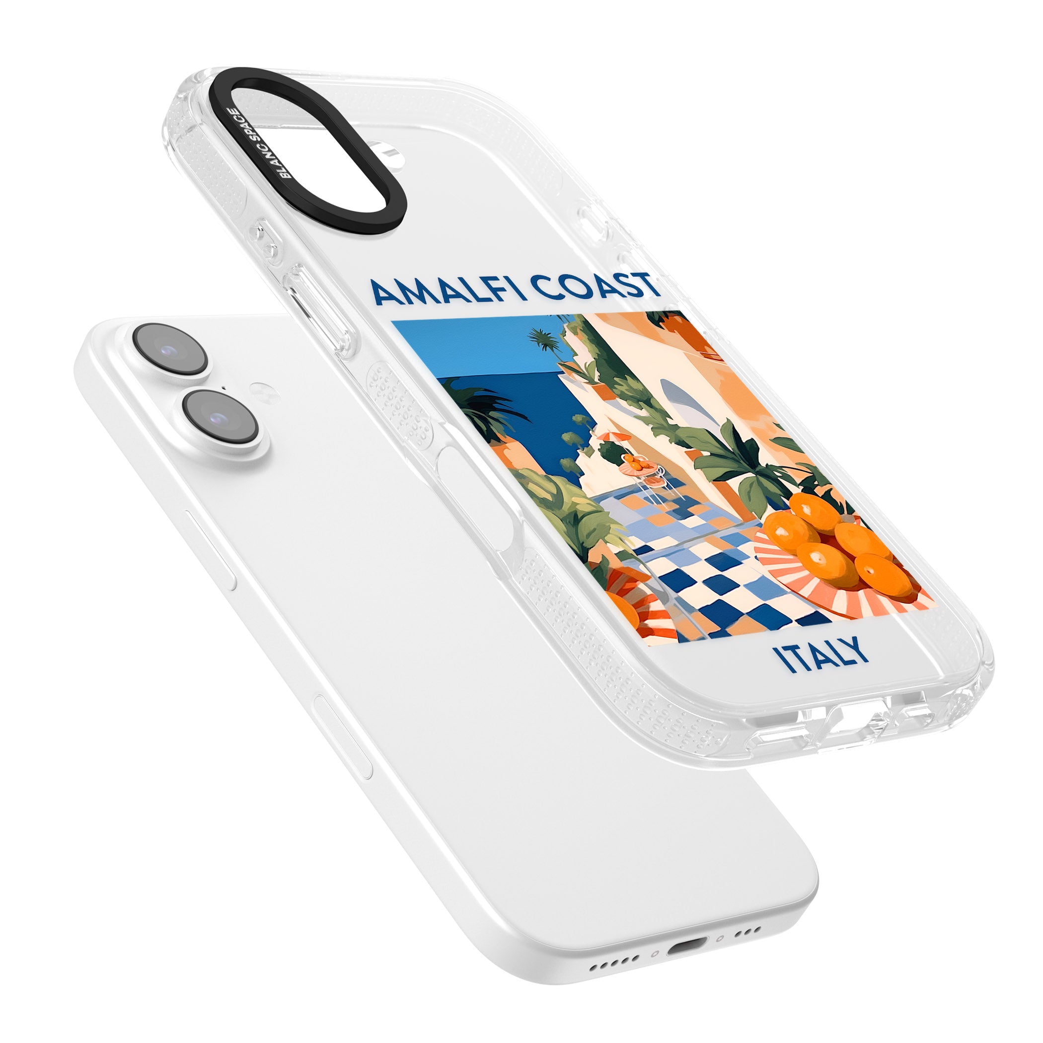 Amalfi Coast iPhone 17 Impact Air Clear Phone Case Colours