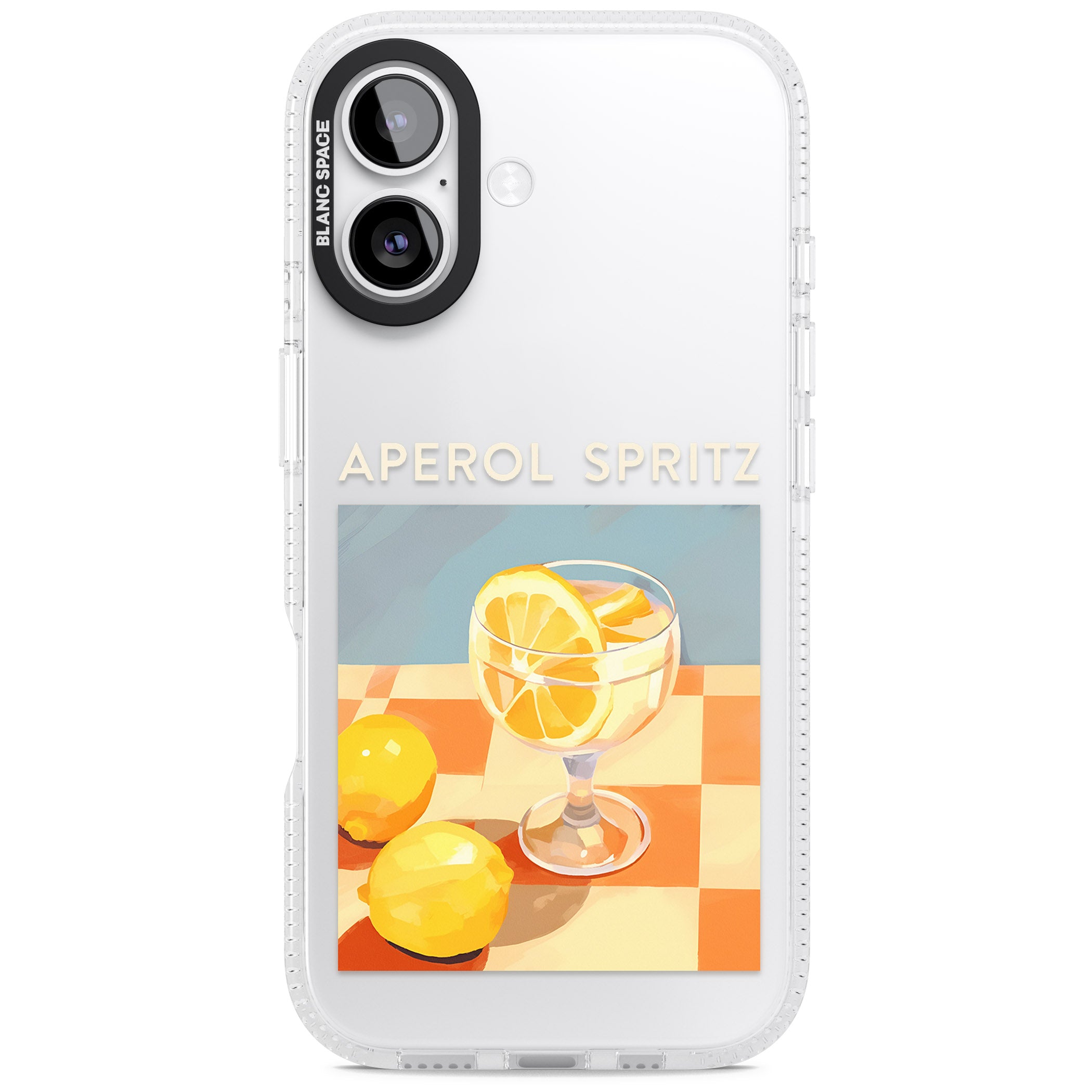 Lemon Spritz iPhone 17 Impact Air Clear Phone Case