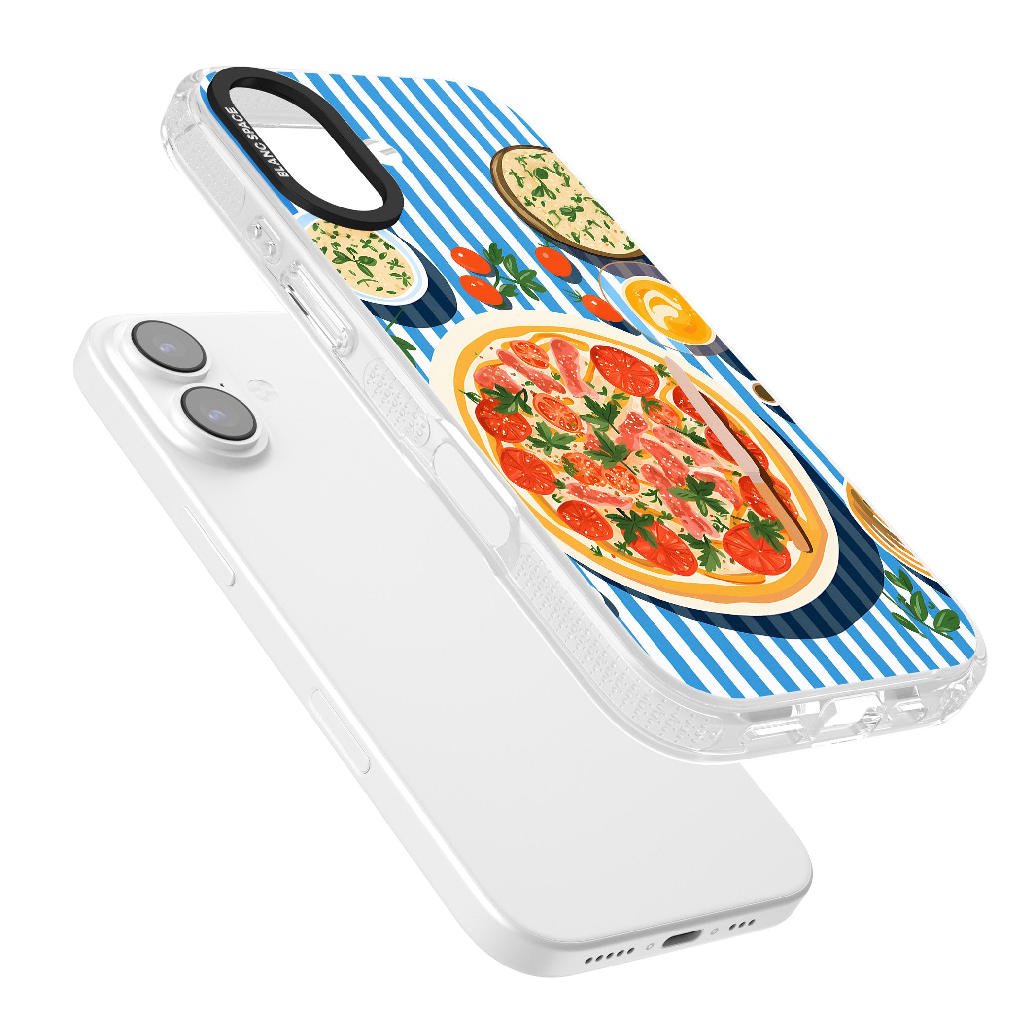 Italian Platter iPhone 17 Impact Air Clear Phone Case Colours