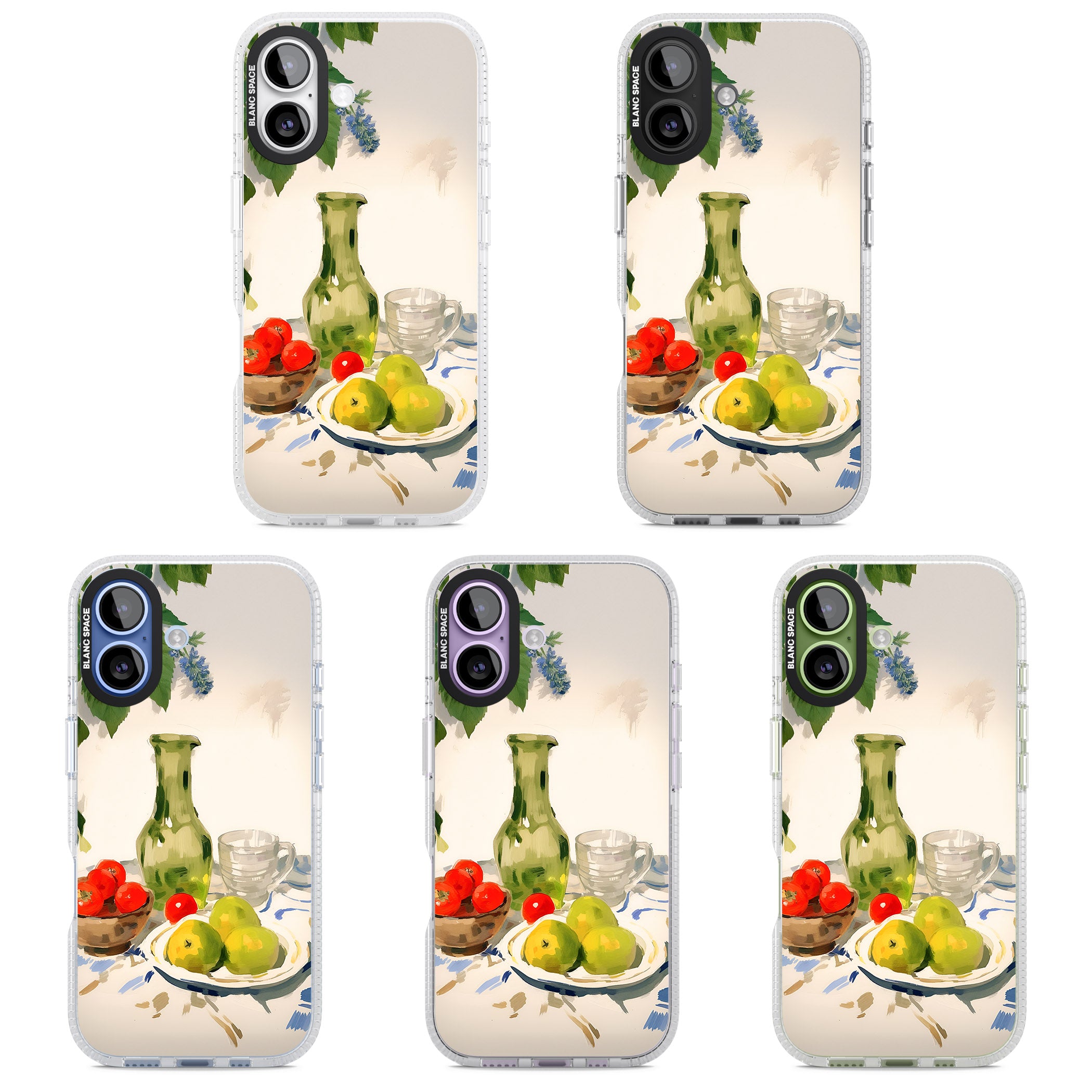 Green Carafe iPhone 17 Impact Air Clear Phone Case APT Impact Protection