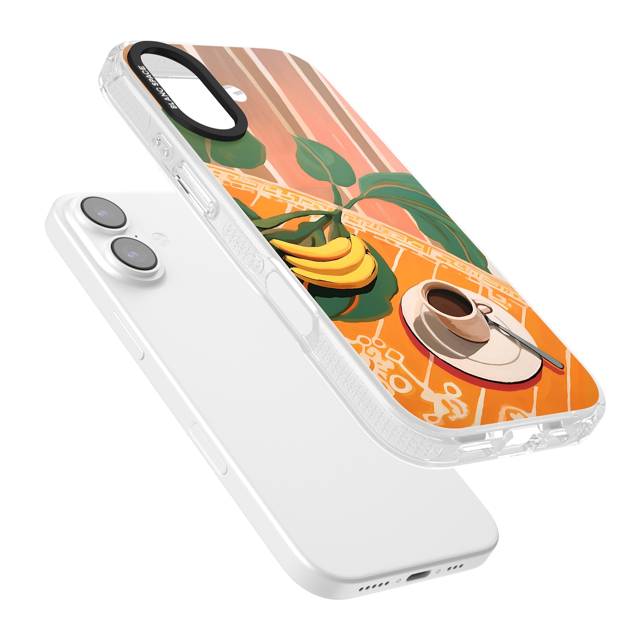 Mediterranean Breakfast iPhone 17 Impact Air Clear Phone Case Colours