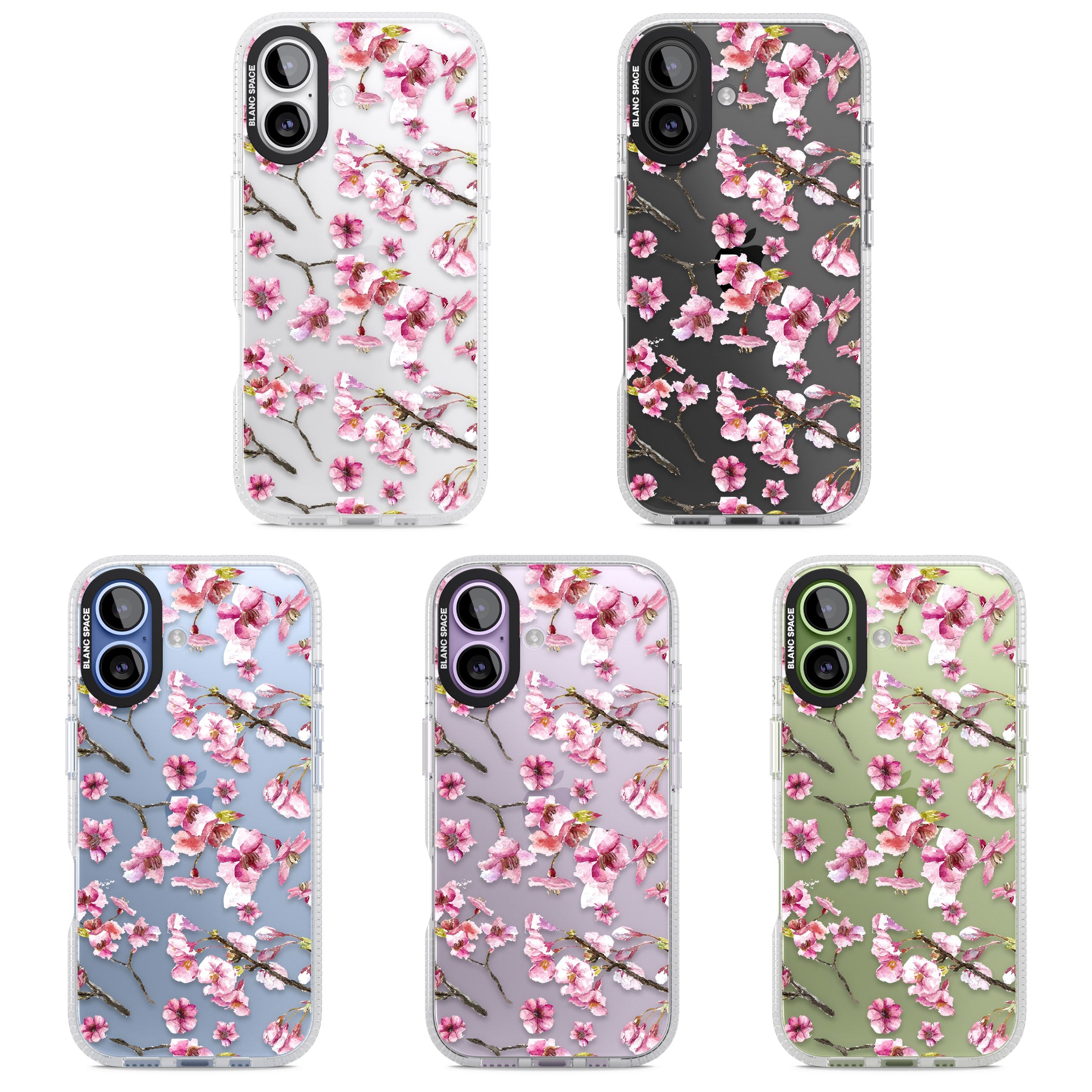 Sakura Bloom iPhone 17 Impact Air Clear Phone Case APT Impact Protection