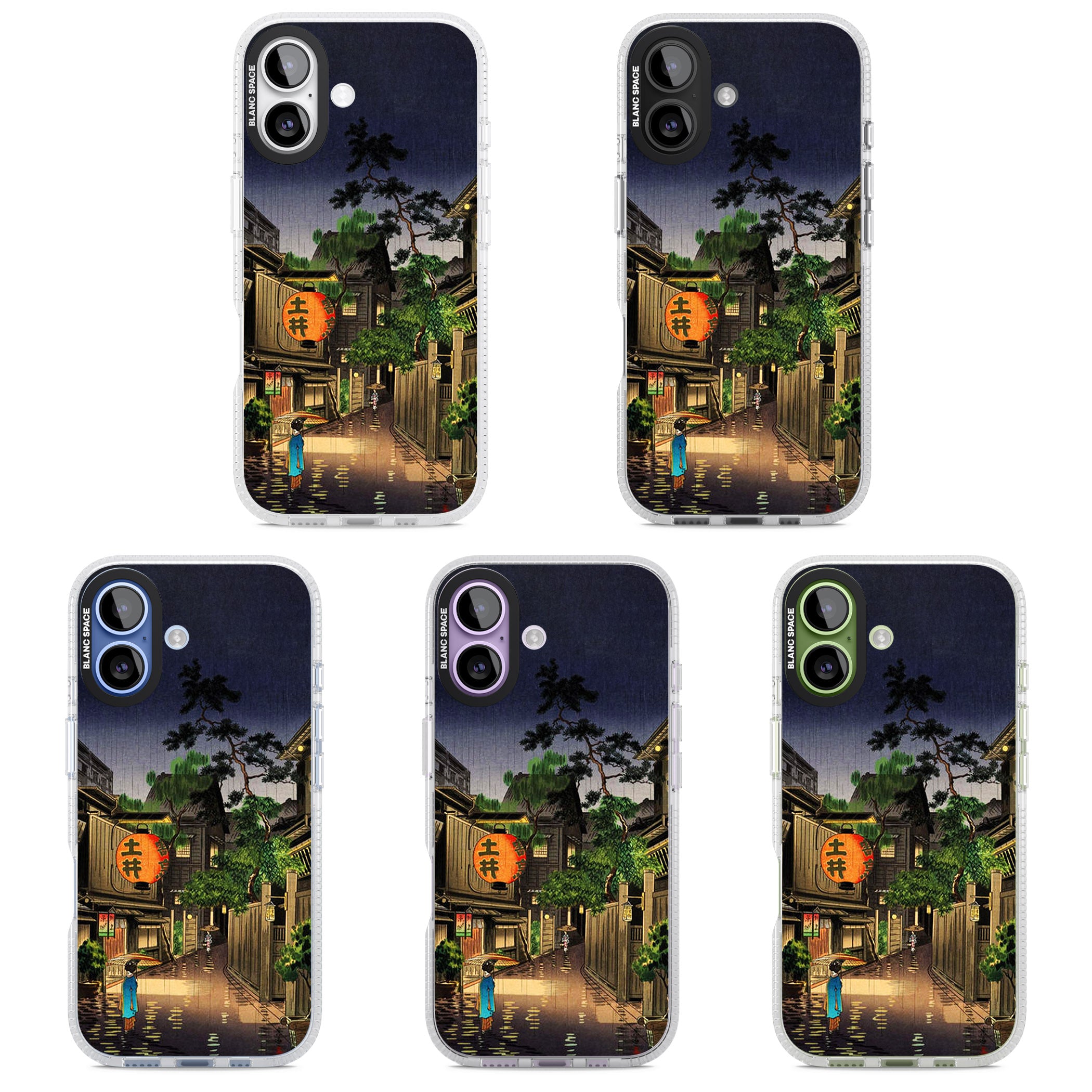Evening In Ushigome iPhone 17 Impact Air Clear Phone Case APT Impact Protection