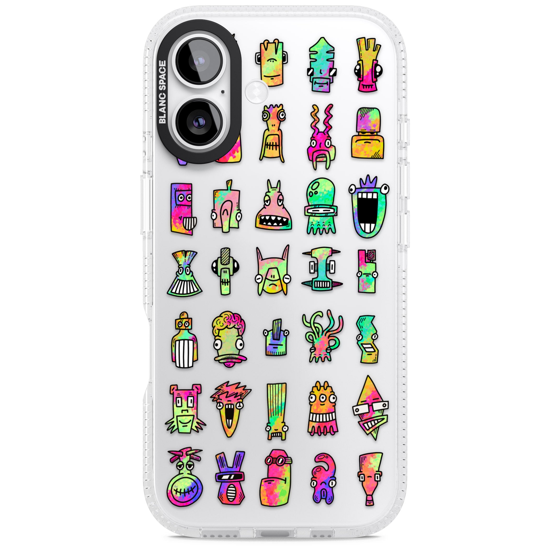 Splashy Friends iPhone 17 Impact Air Clear Phone Case