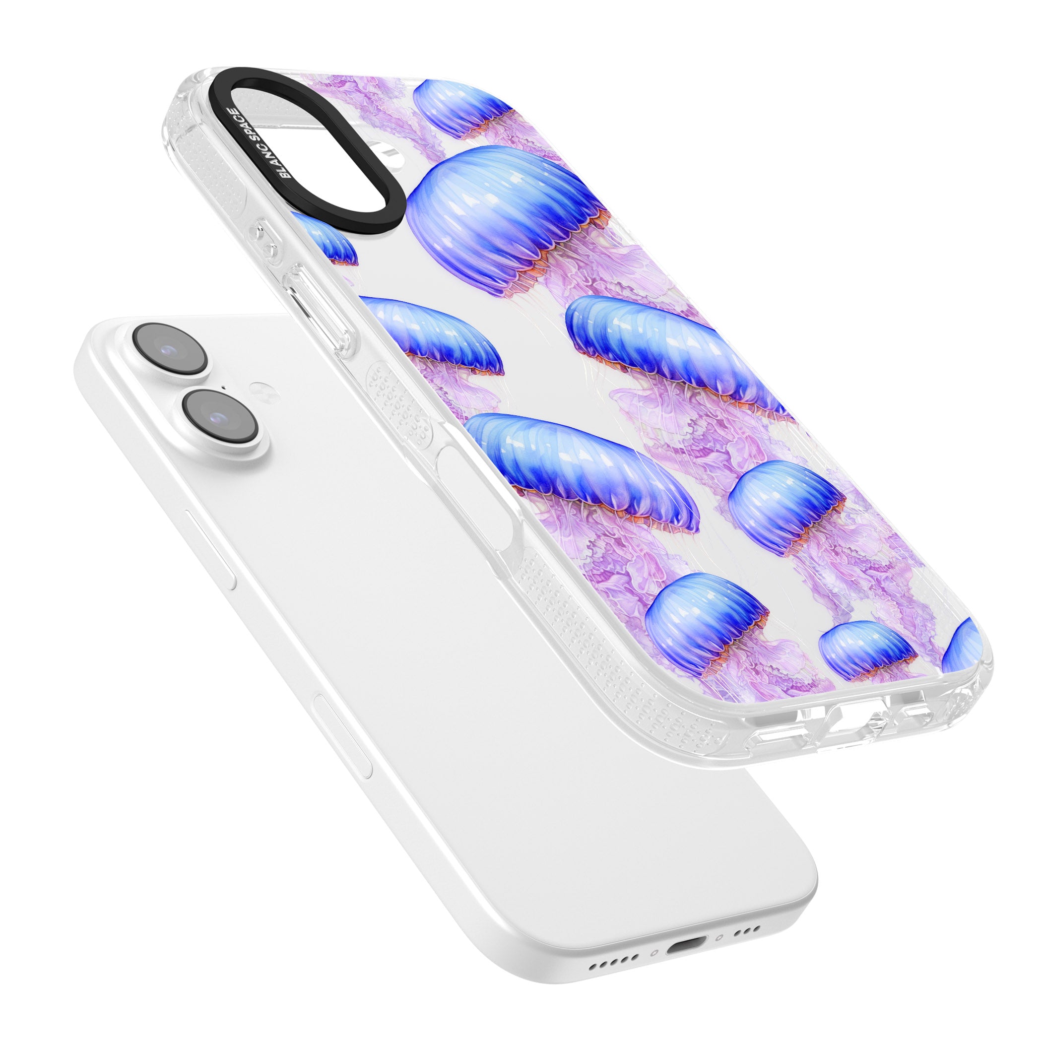 Jellyfish iPhone 17 Impact Air Clear Phone Case Colours