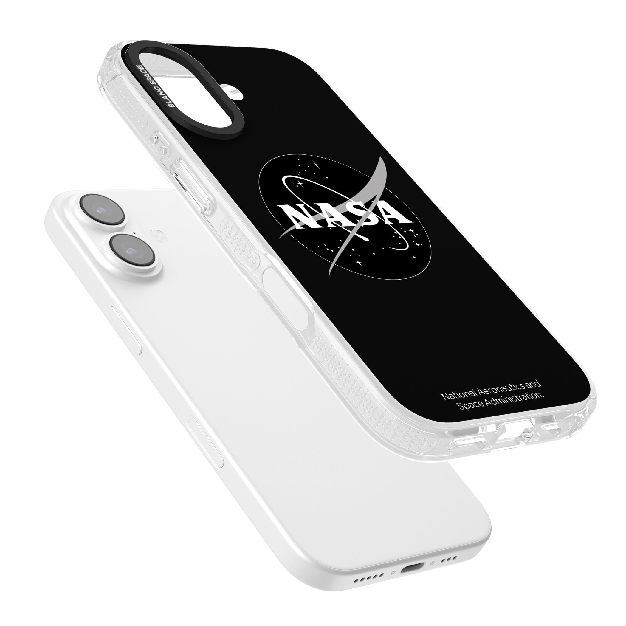 Dark Nasa Meatball iPhone 17 Impact Air Clear Phone Case Colours