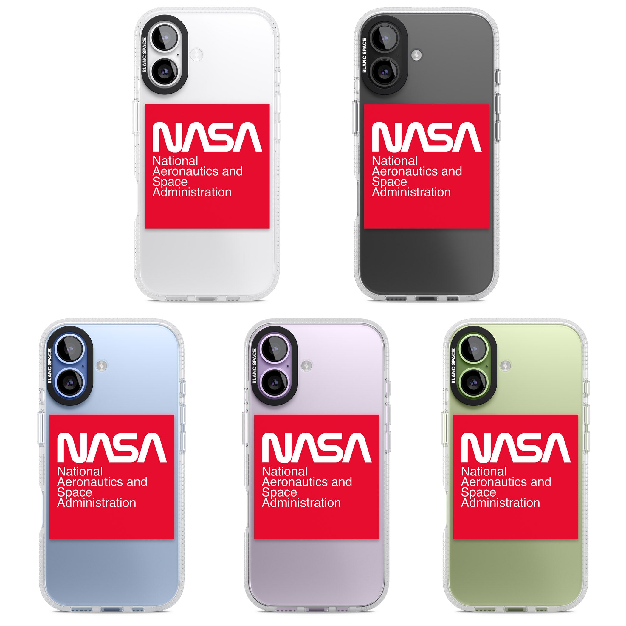 Nasa The Worm Box iPhone 17 Impact Air Clear Phone Case APT Impact Protection