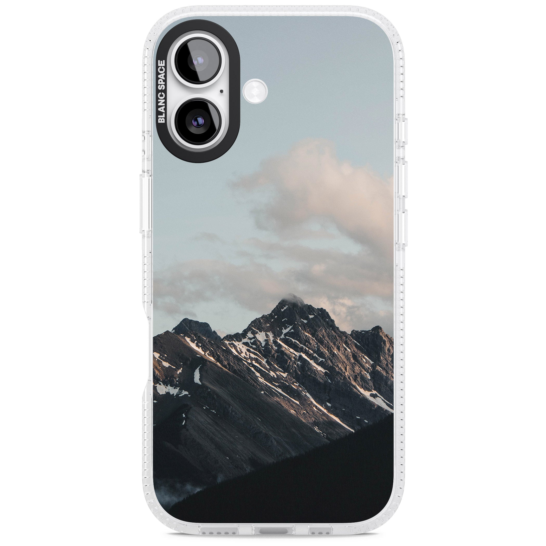 Twilight Mountain iPhone 17 Impact Air Clear Phone Case