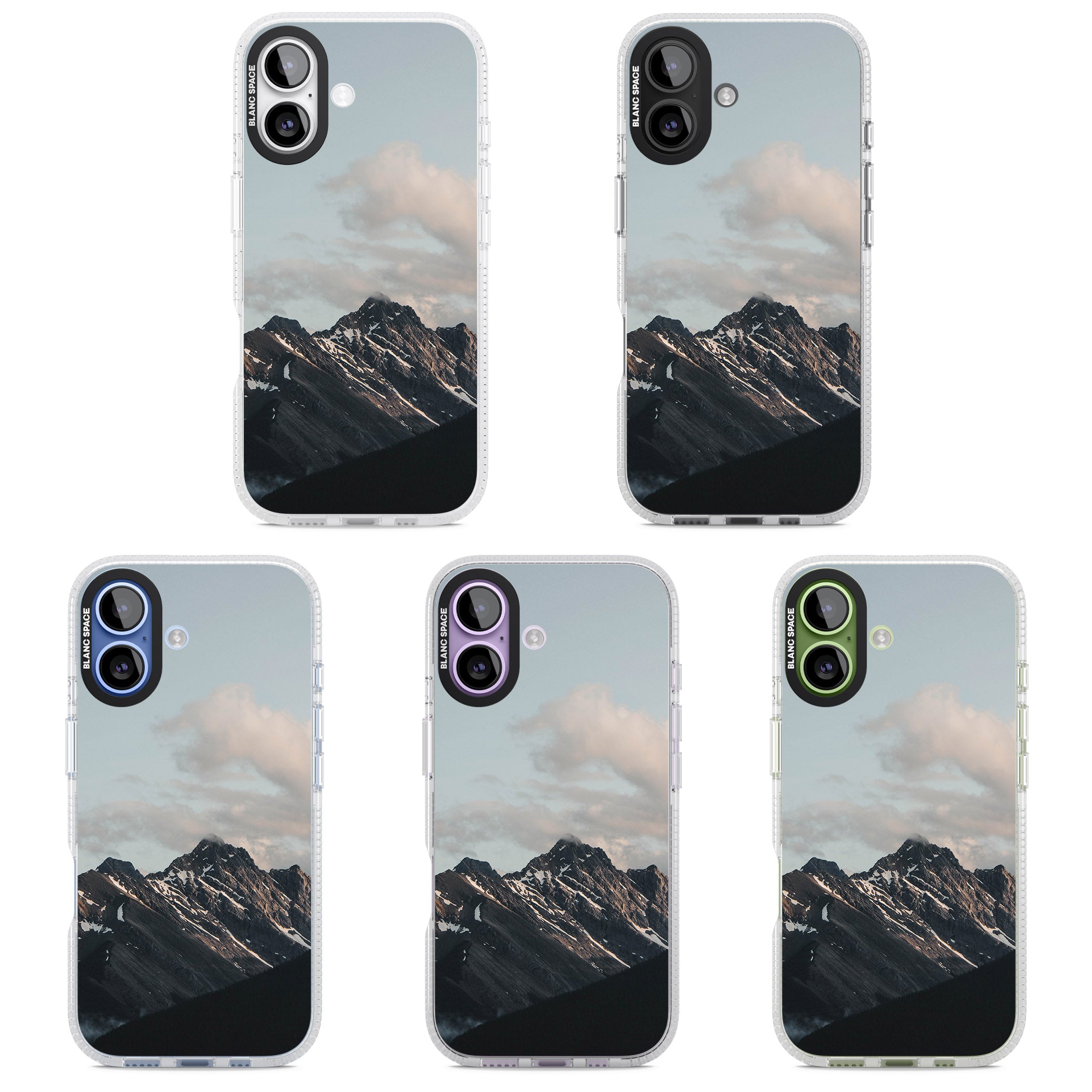 Twilight Mountain iPhone 17 Impact Air Clear Phone Case APT Impact Protection