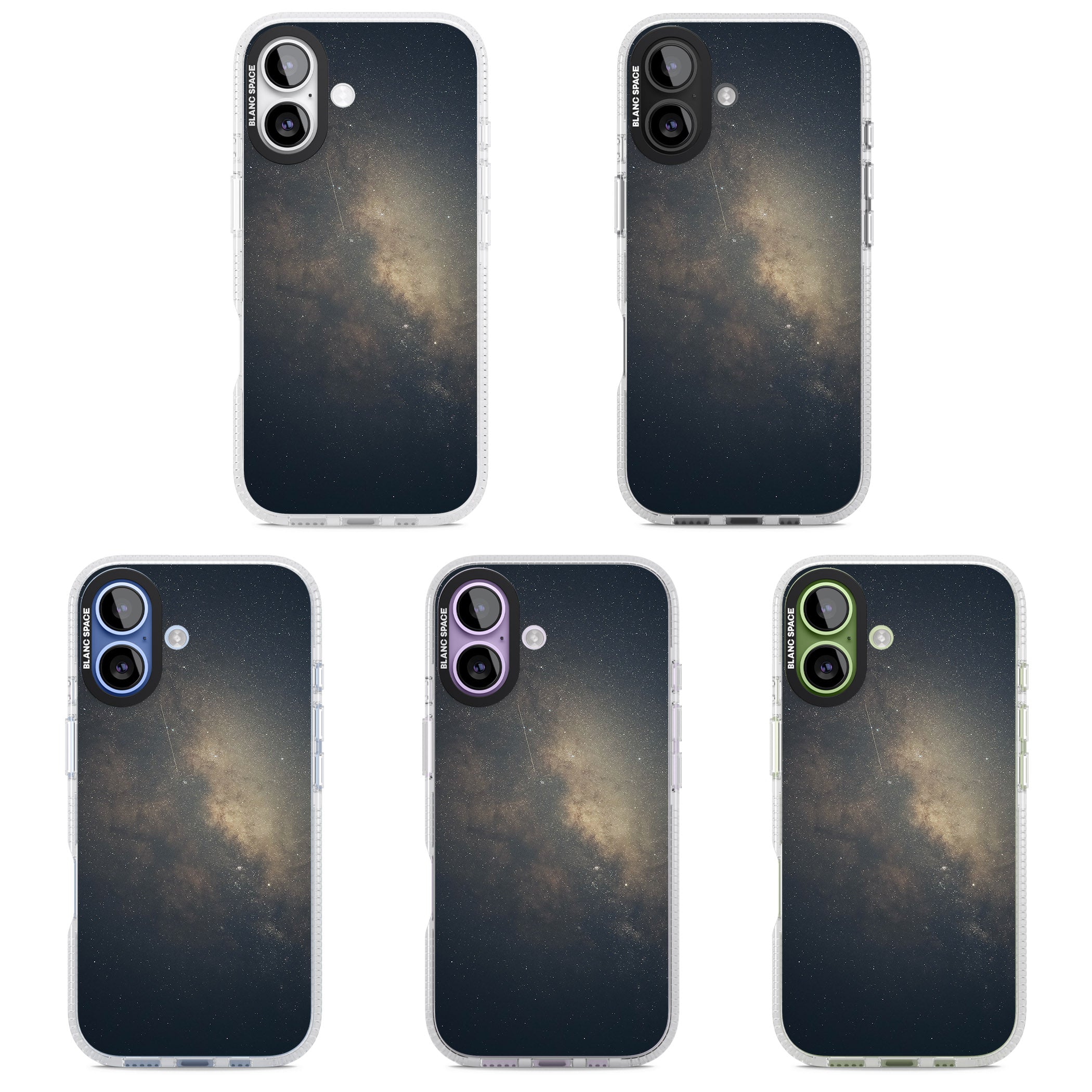 Cosmic Night Sky iPhone 17 Impact Air Clear Phone Case APT Impact Protection
