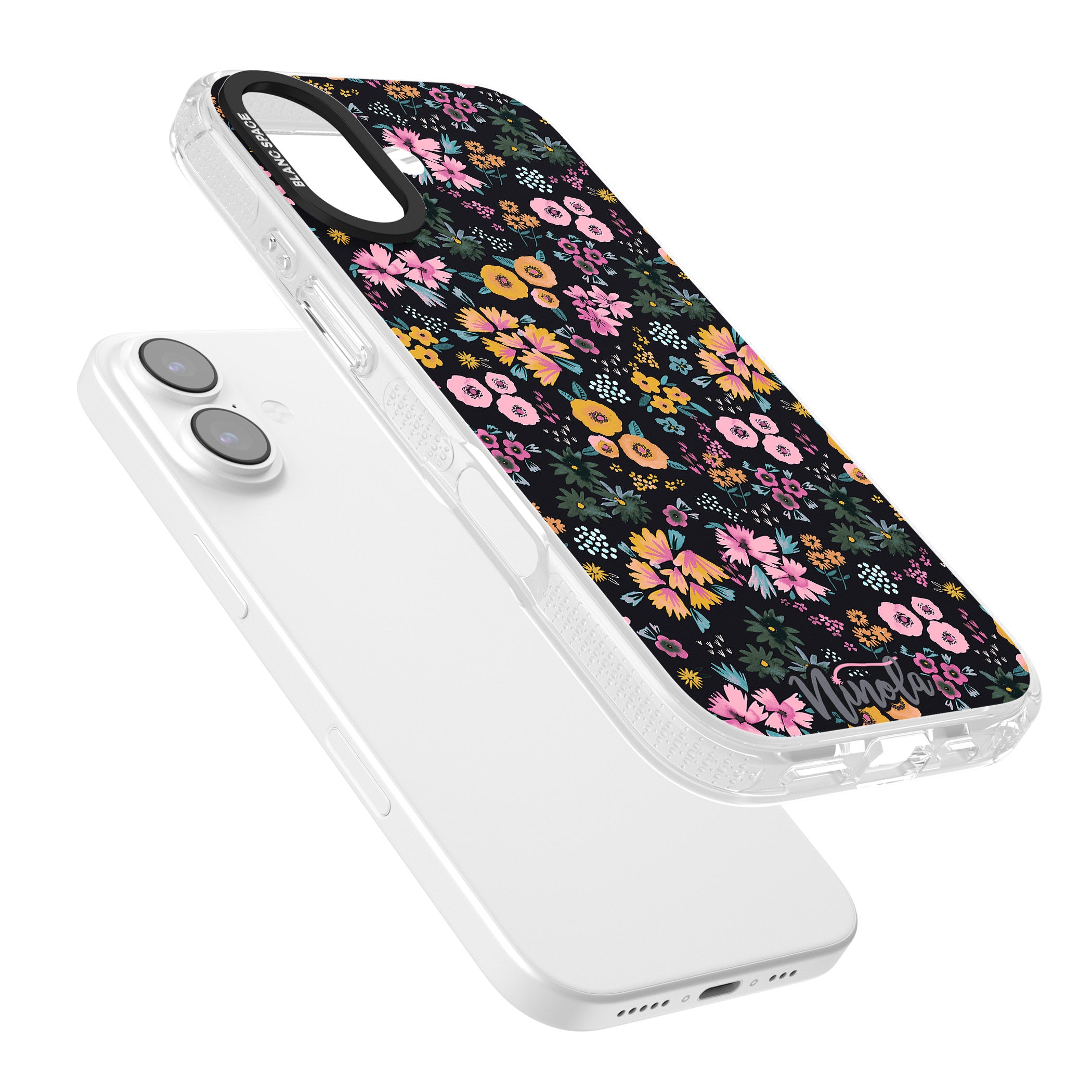 Blossom Field iPhone 17 Impact Air Clear Phone Case Colours