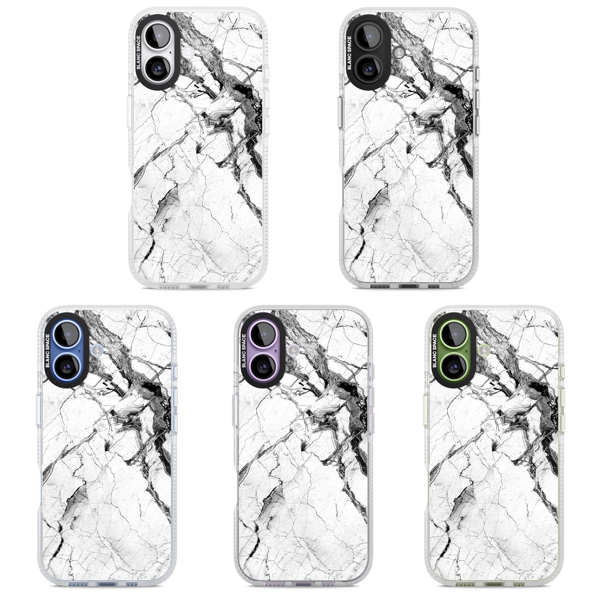 Storm Marble iPhone 17 Impact Air Clear Phone Case APT Impact Protection