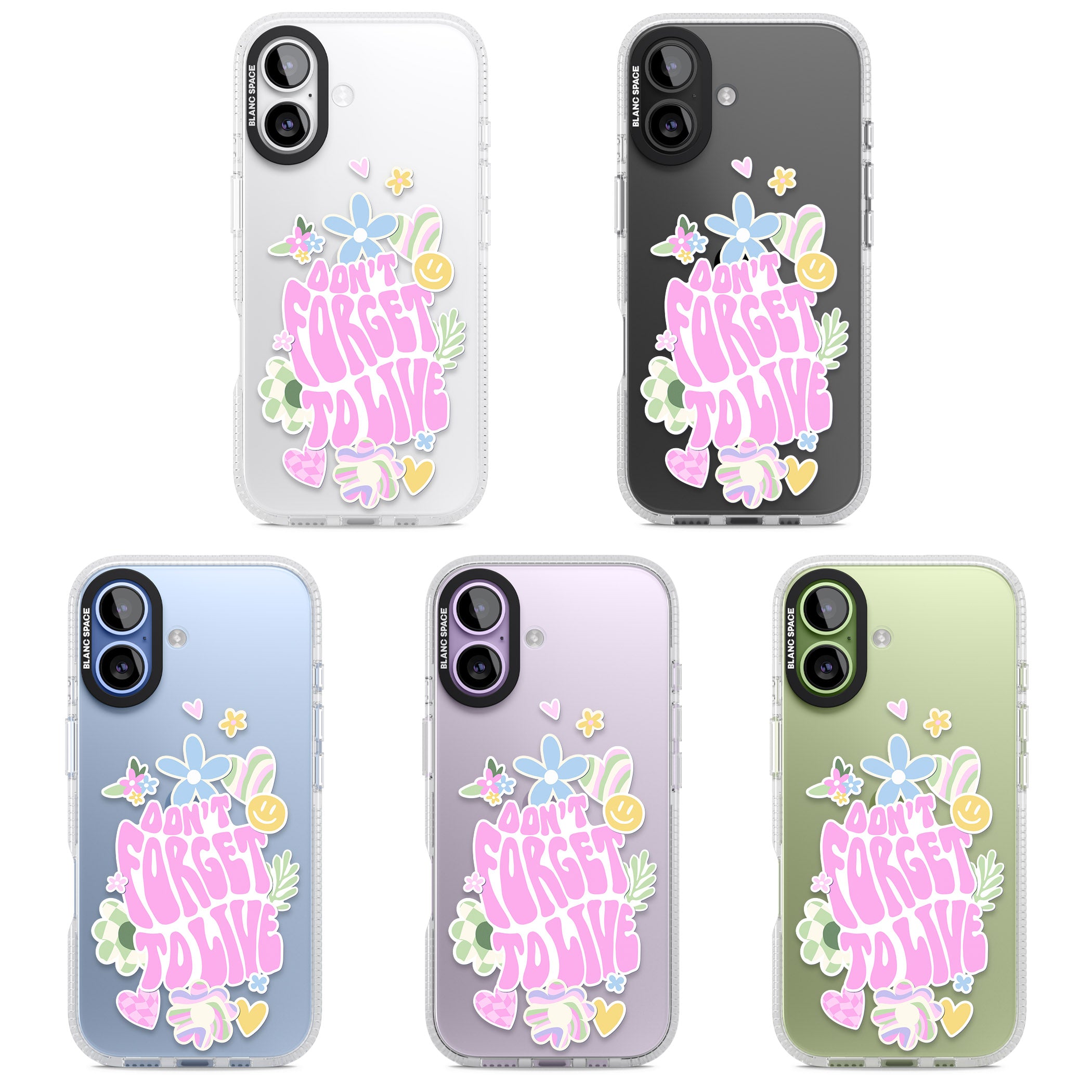 Don'T Forget To Live iPhone 17 Impact Air Clear Phone Case APT Impact Protection