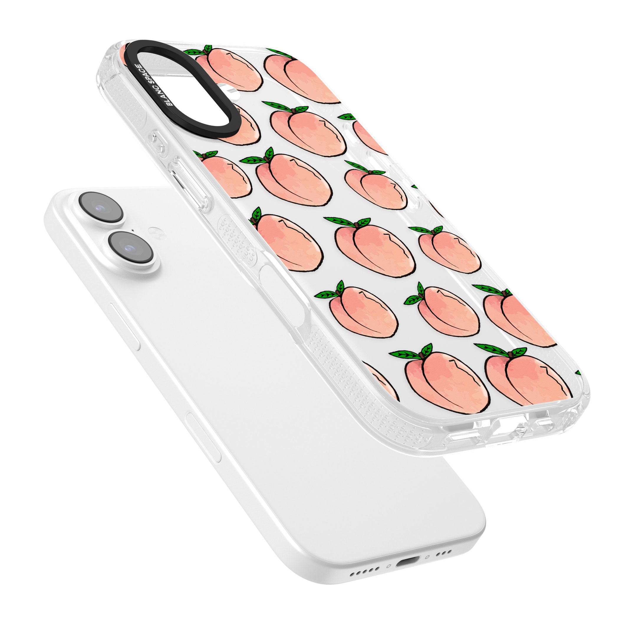 Peachy Picnic iPhone 17 Impact Air Clear Phone Case Colours