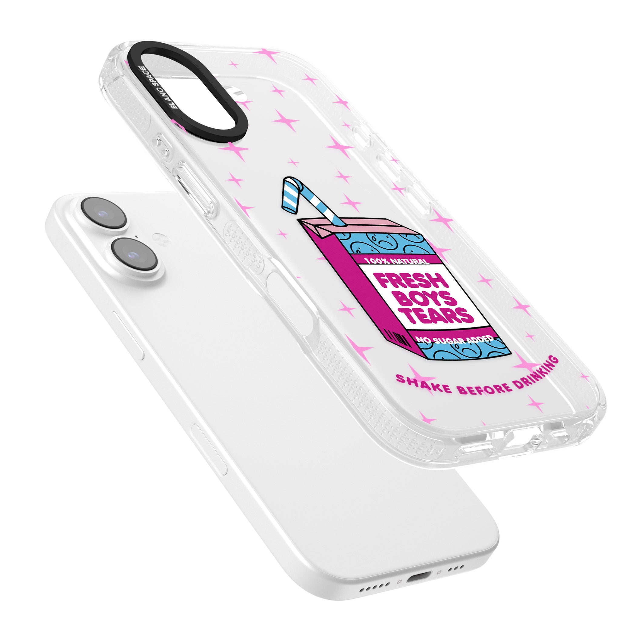 Boy Tears iPhone 17 Impact Air Clear Phone Case Colours