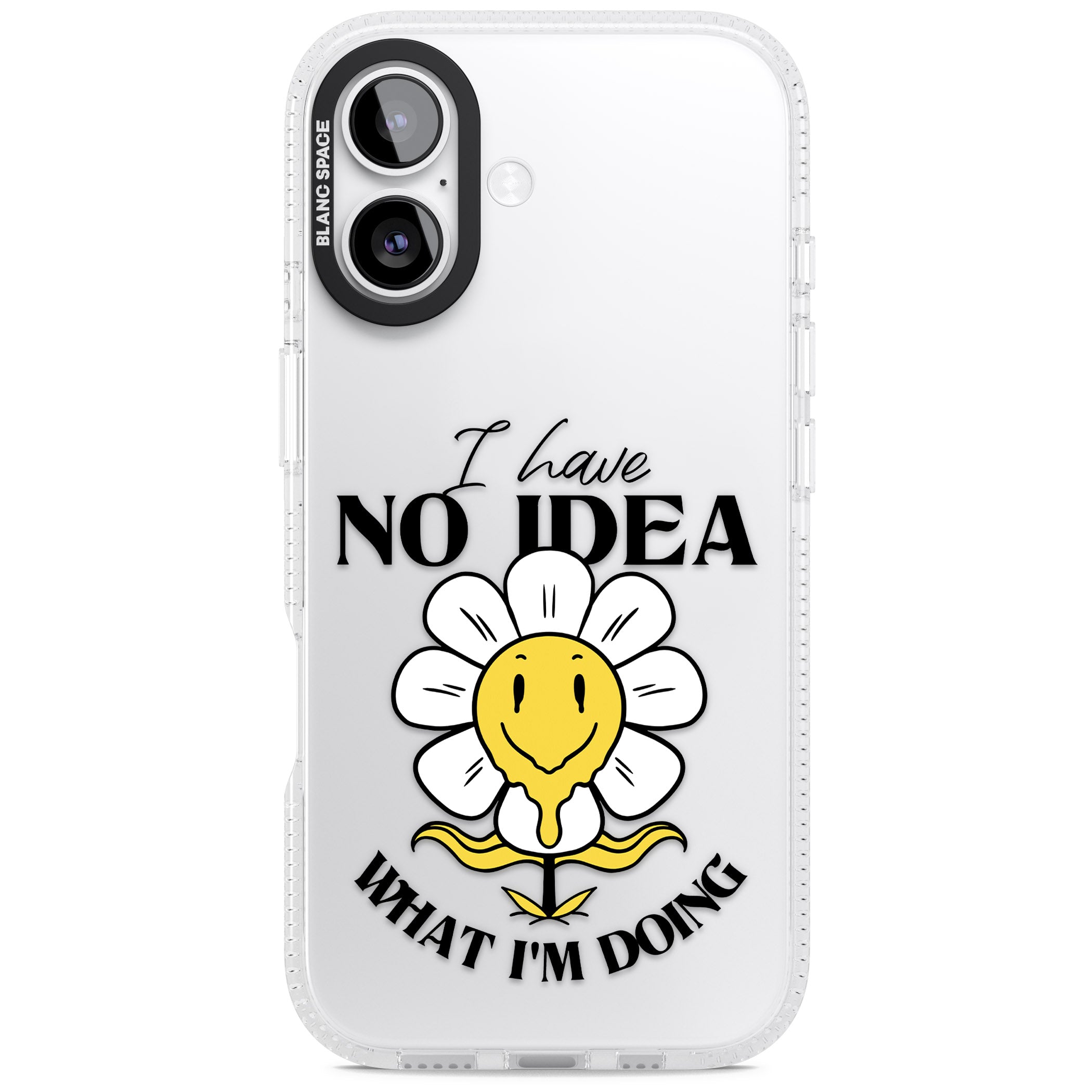 No Idea iPhone 17 Impact Air Clear Phone Case