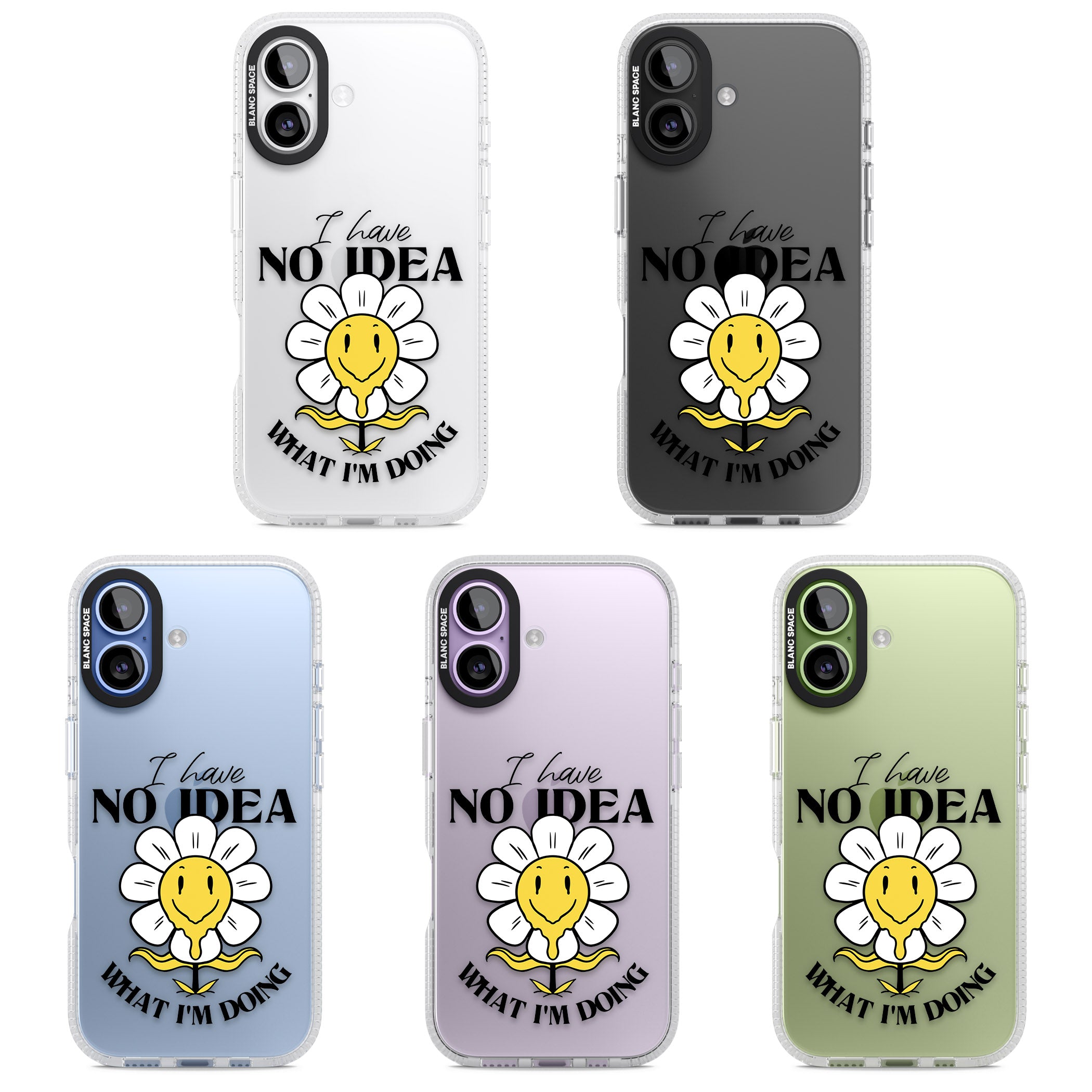 No Idea iPhone 17 Impact Air Clear Phone Case APT Impact Protection