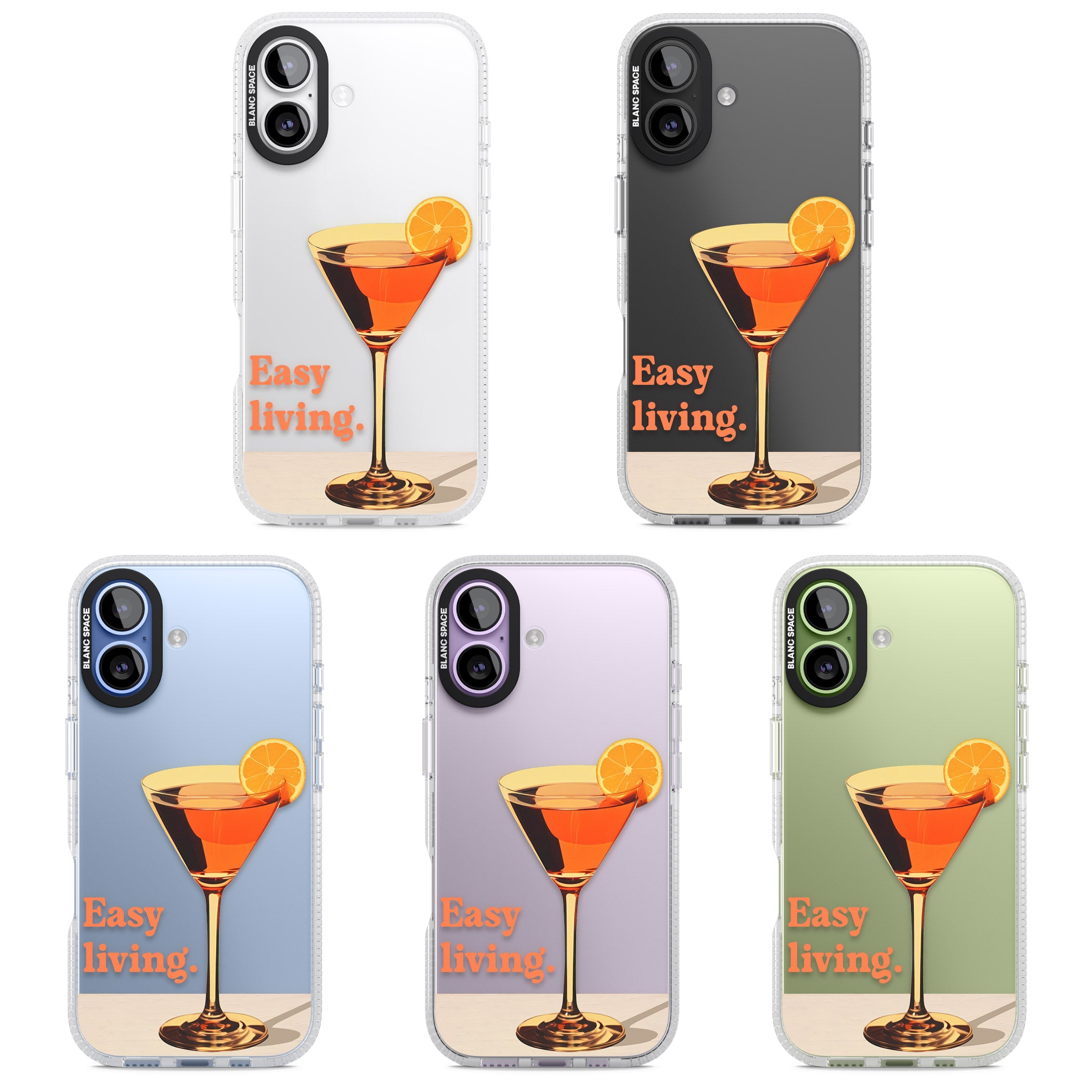 Easy Living iPhone 17 Impact Air Clear Phone Case APT Impact Protection