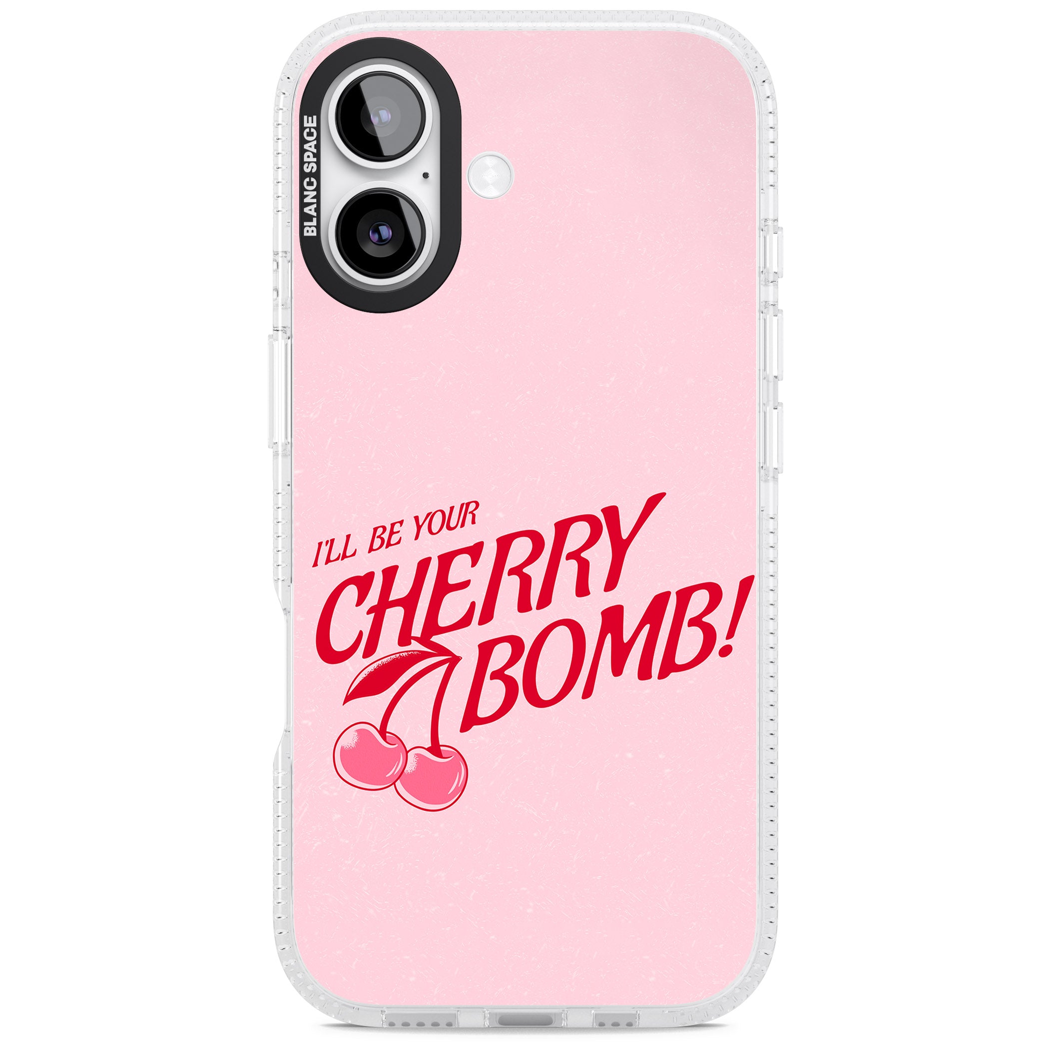 Your Cherry Bomb iPhone 17 Impact Air Clear Phone Case