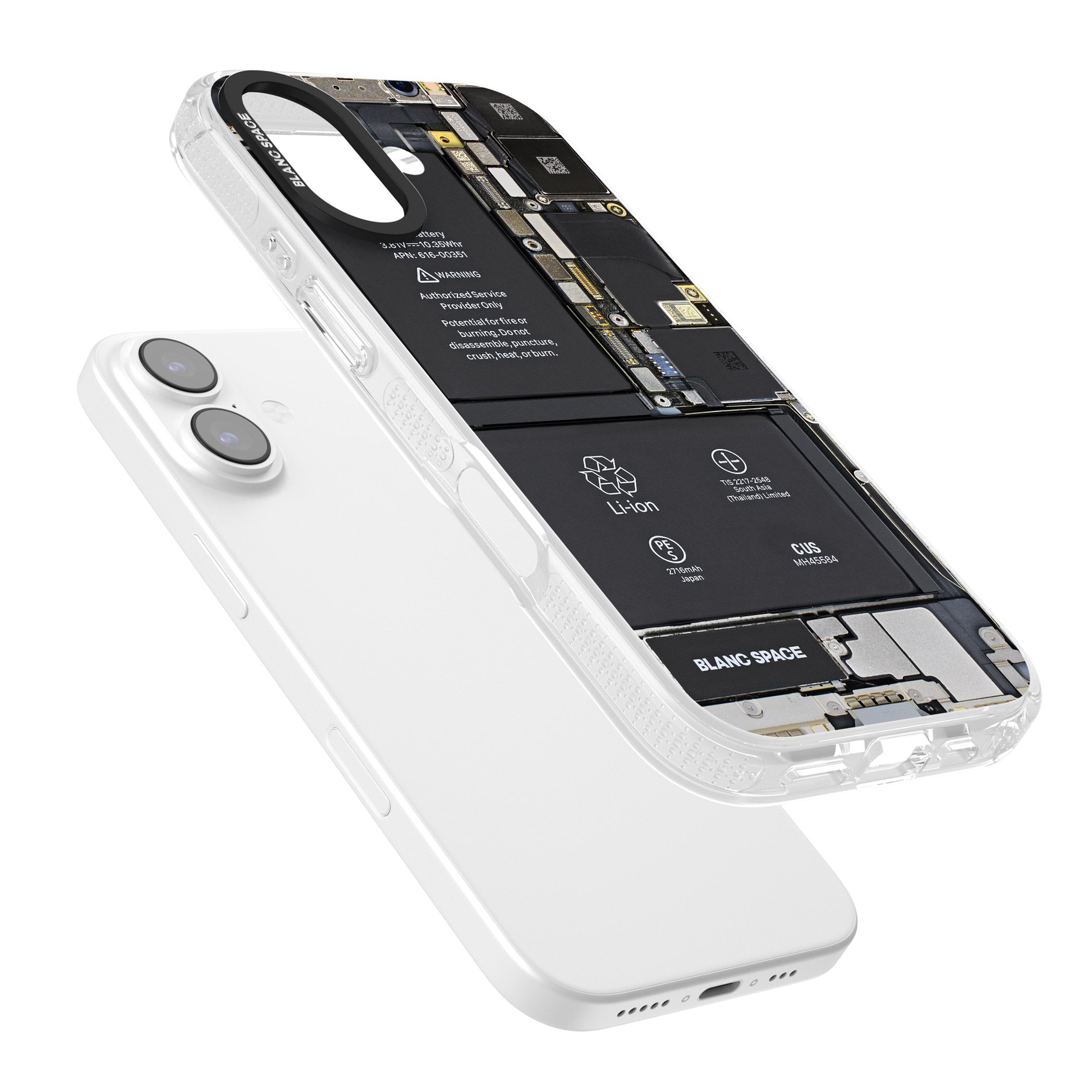 Circuit Board Standard iPhone 17 Impact Air Clear Phone Case Colours