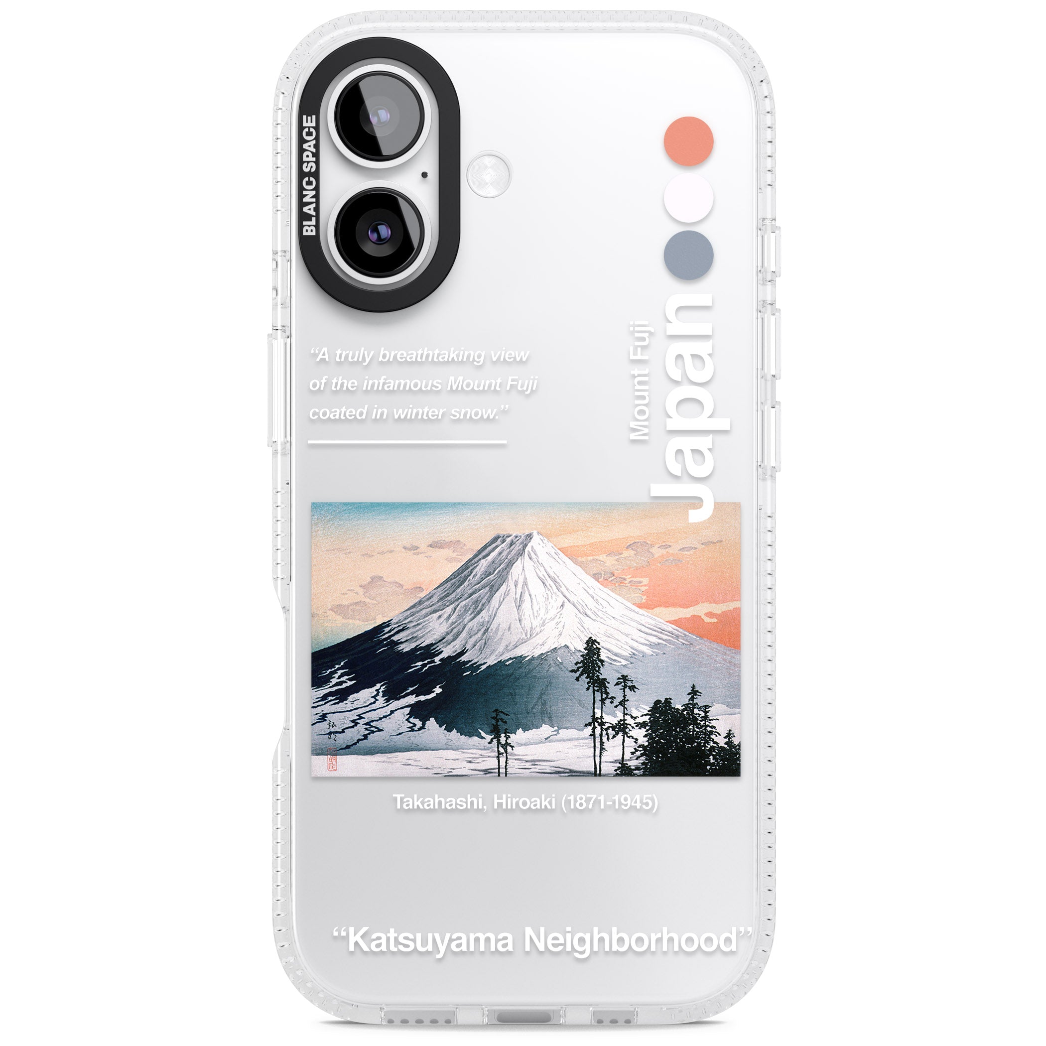 Katsuyama Neighborhood iPhone 17 Impact Air Clear Phone Case