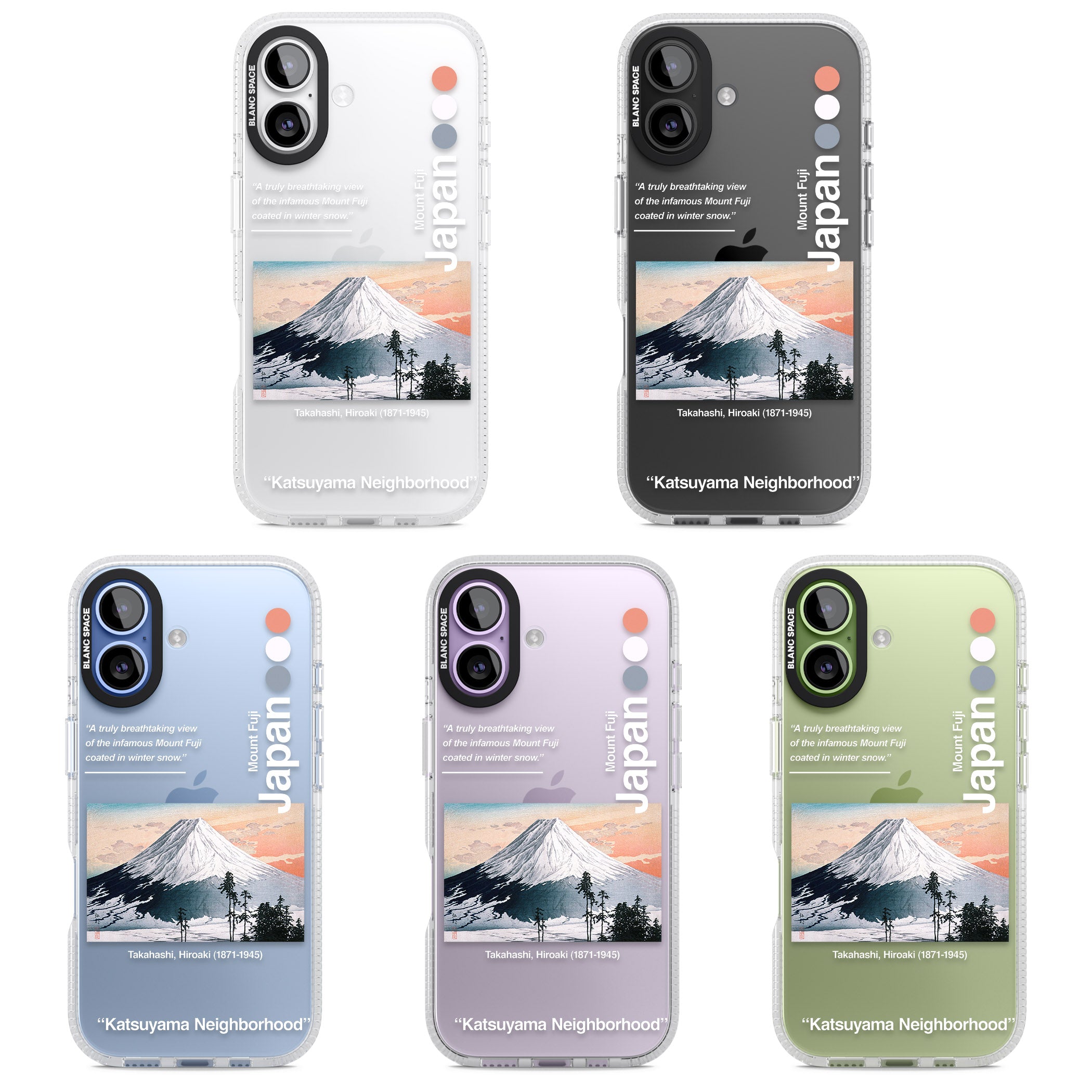 Katsuyama Neighborhood iPhone 17 Impact Air Clear Phone Case APT Impact Protection