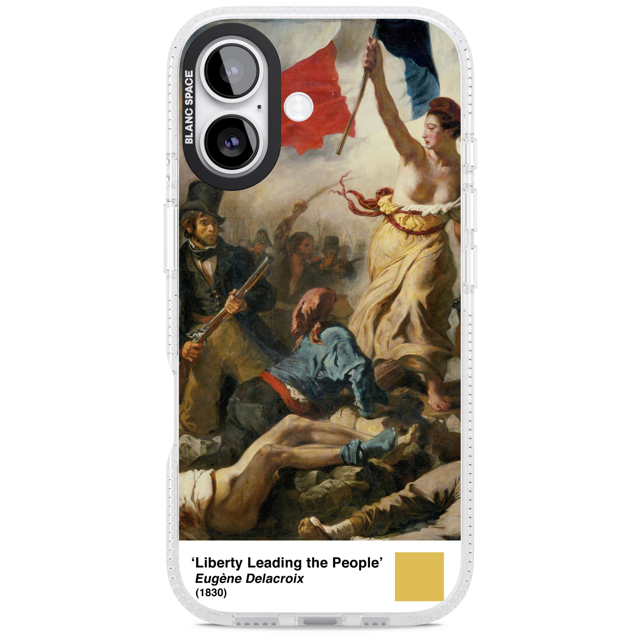 Liberty Leading The People iPhone 17 Impact Air Clear Phone Case
