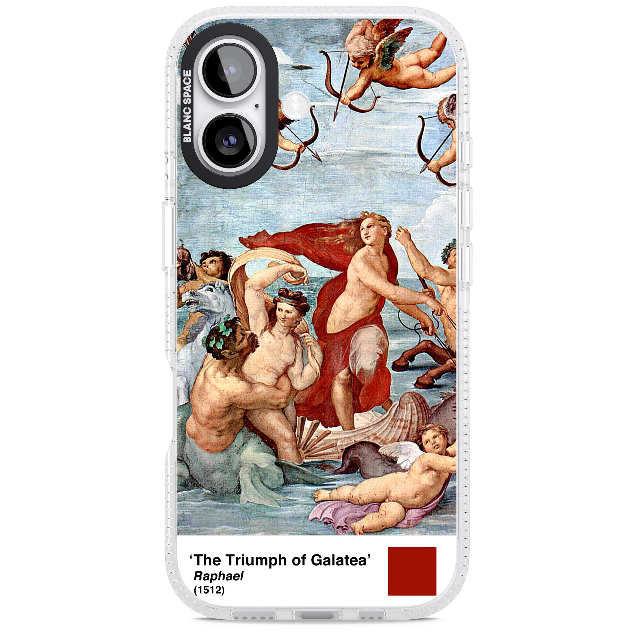 The Triumph Of Galatea iPhone 17 Impact Air Clear Phone Case