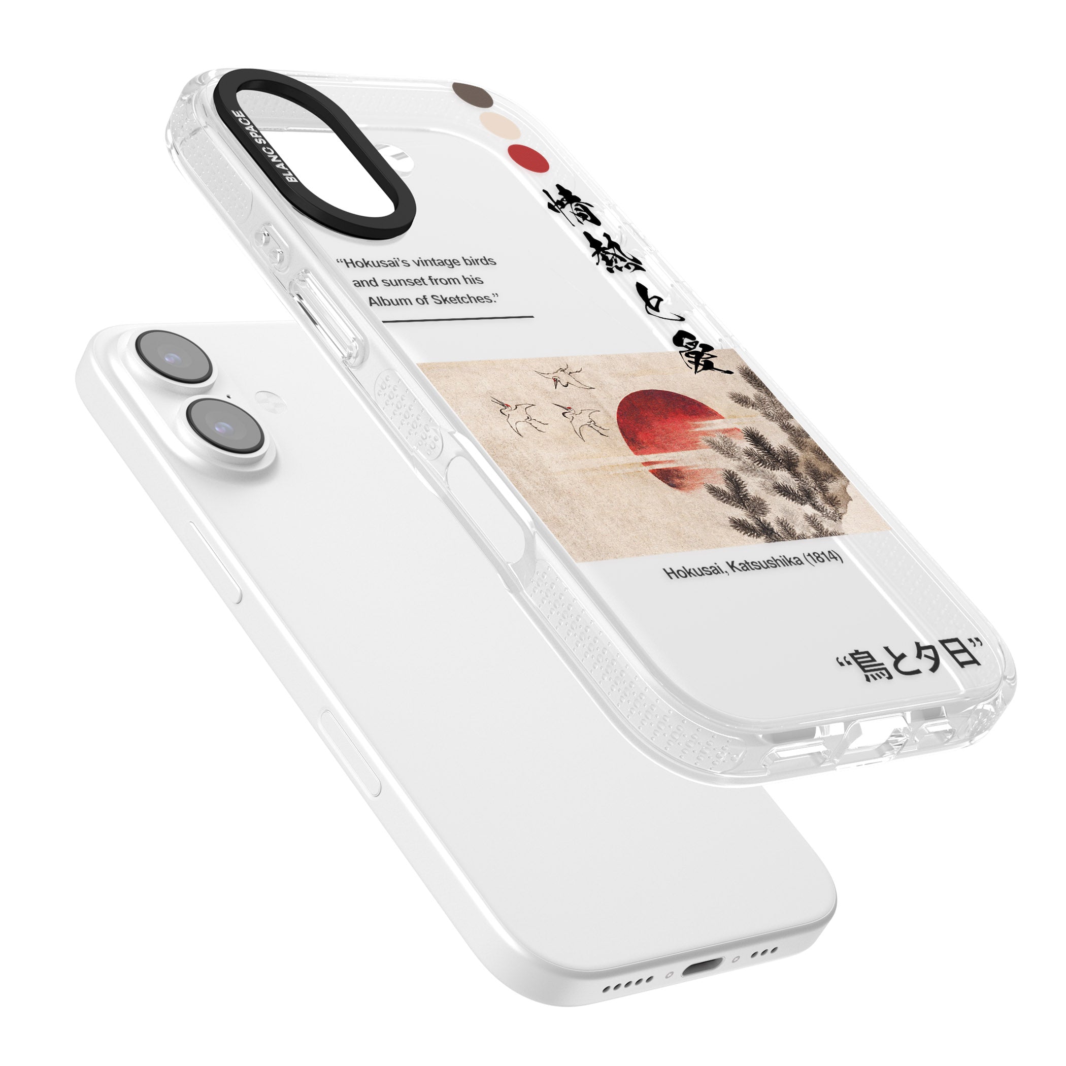 Birds And Sunset iPhone 17 Impact Air Clear Phone Case Colours