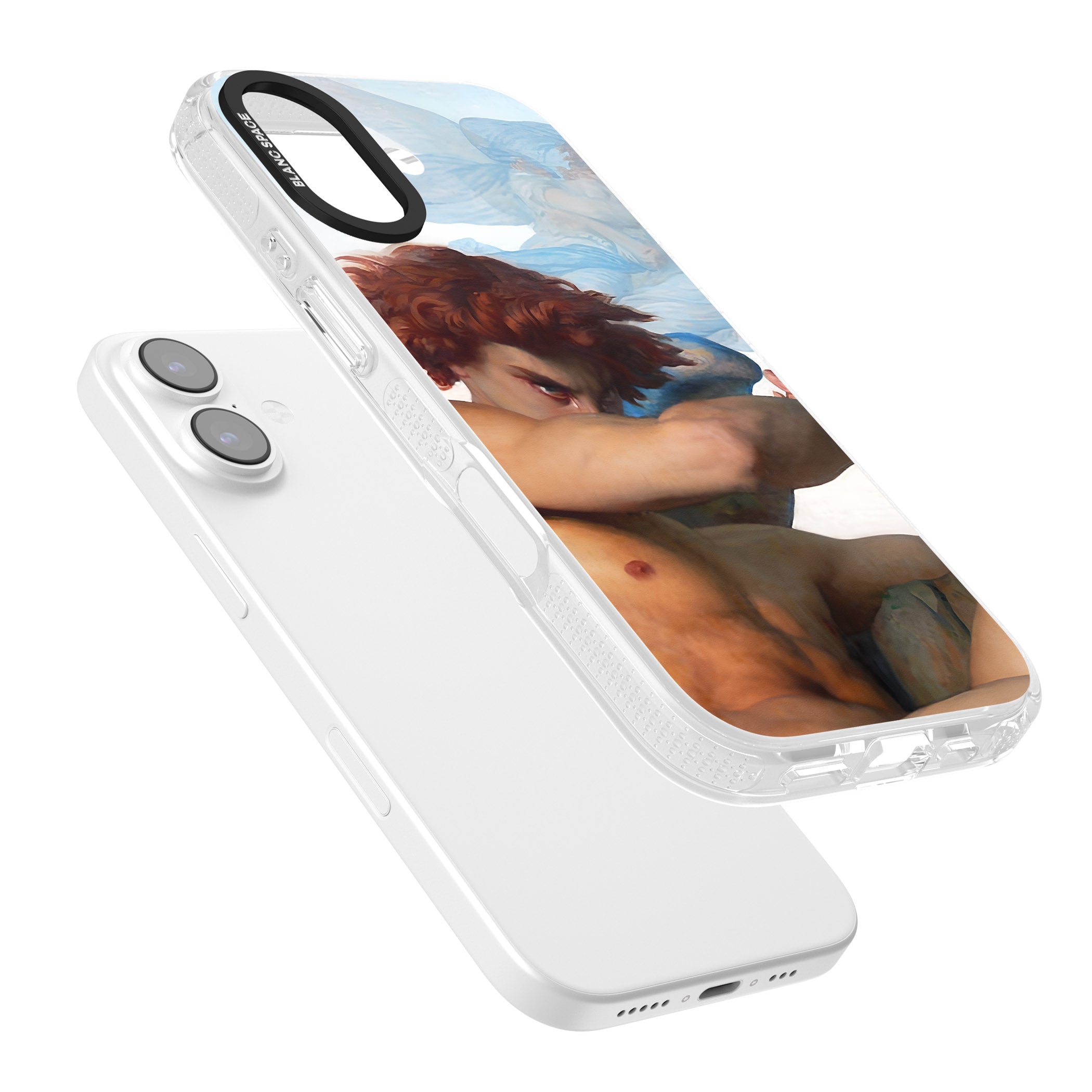 The Fallen Angel iPhone 17 Impact Air Clear Phone Case Colours