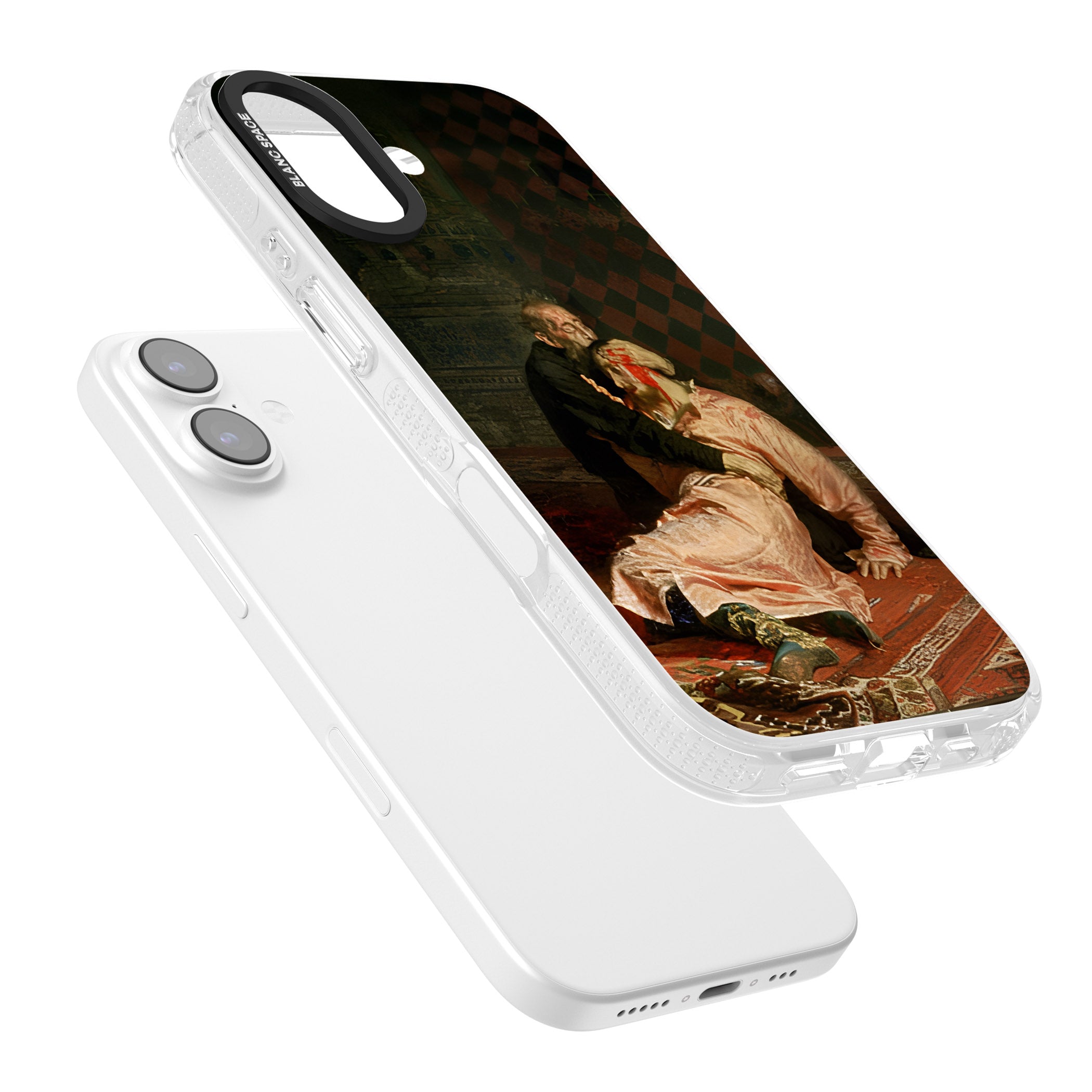 Ivan The Terrible & His Son iPhone 17 Impact Air Clear Phone Case Colours