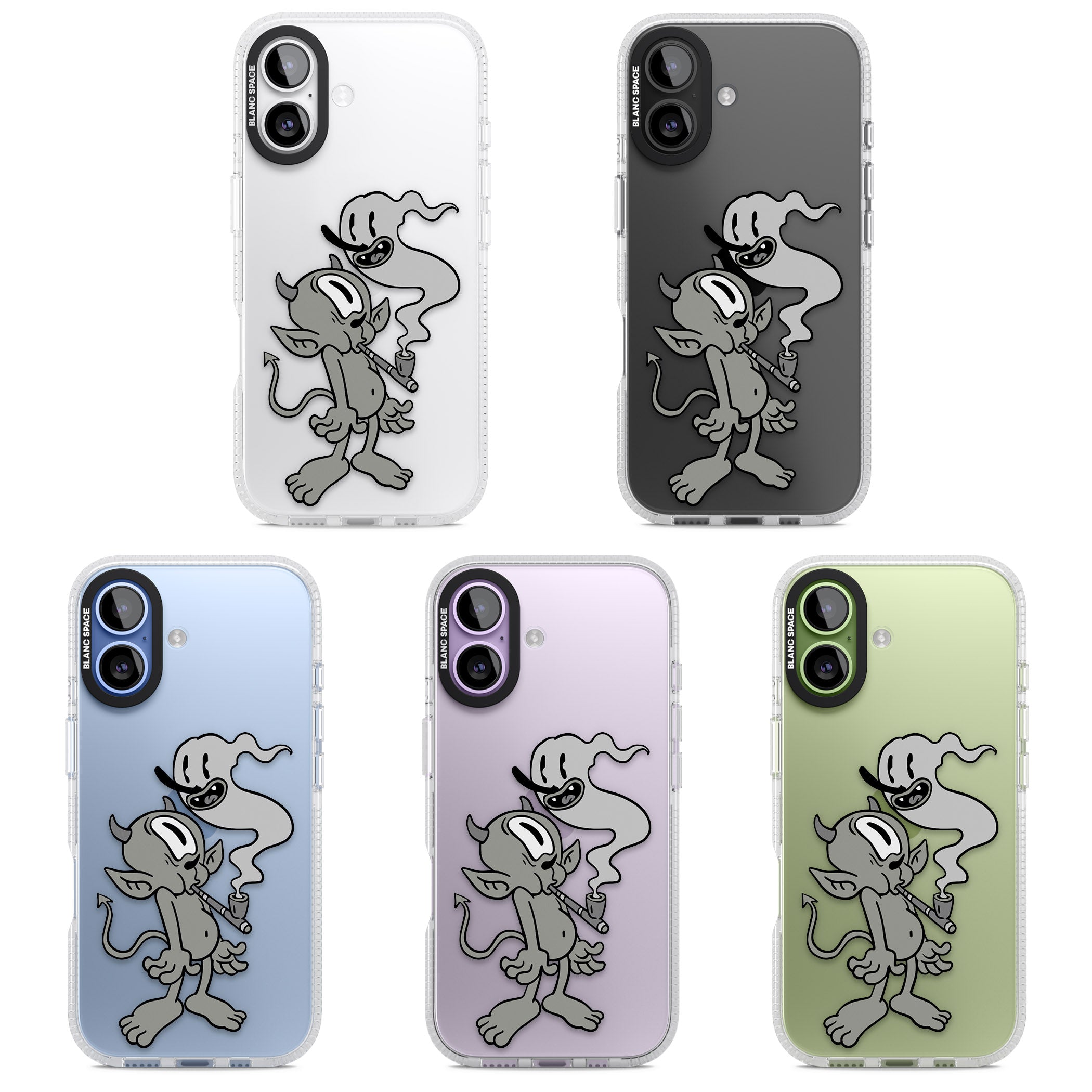 Pipe Goblin iPhone 17 Impact Air Clear Phone Case APT Impact Protection