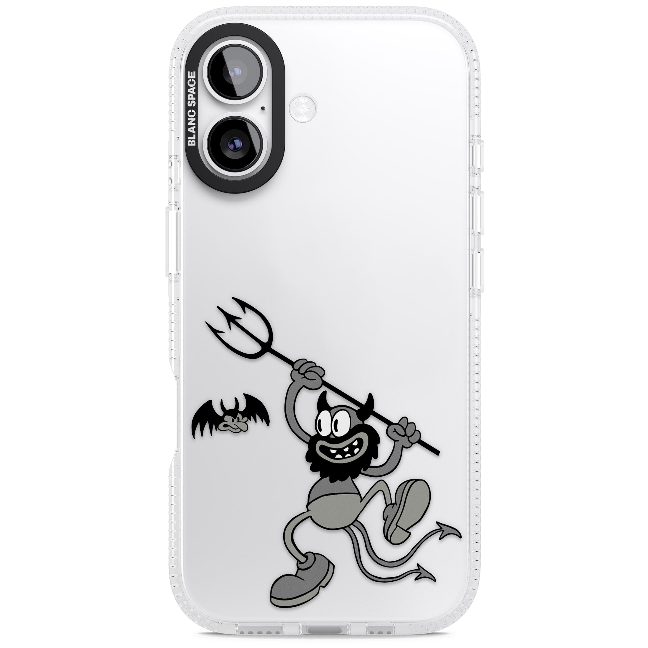 Dancing Devil iPhone 17 Impact Air Clear Phone Case