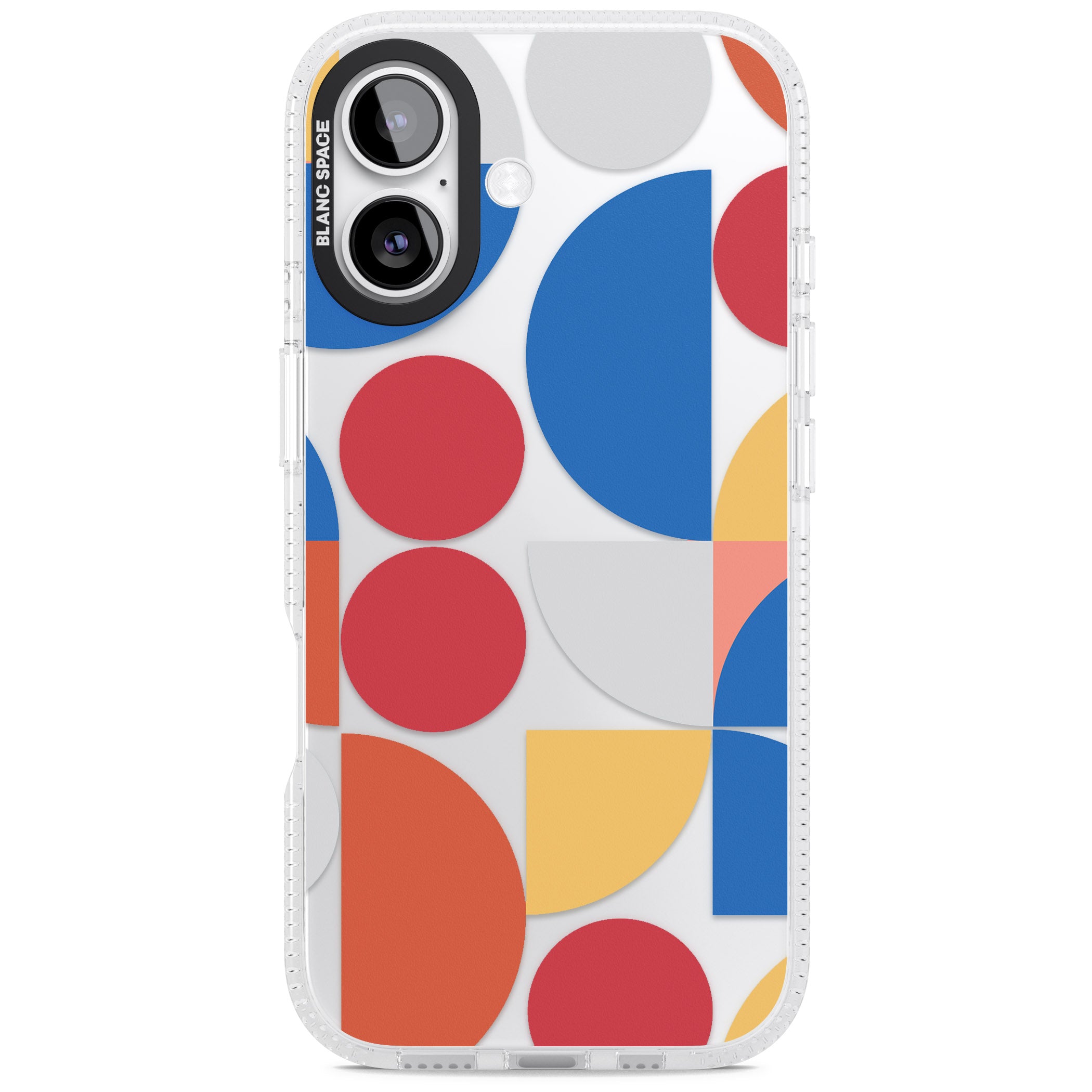 Abstract Colorful Geometric iPhone 17 Impact Air Clear Phone Case