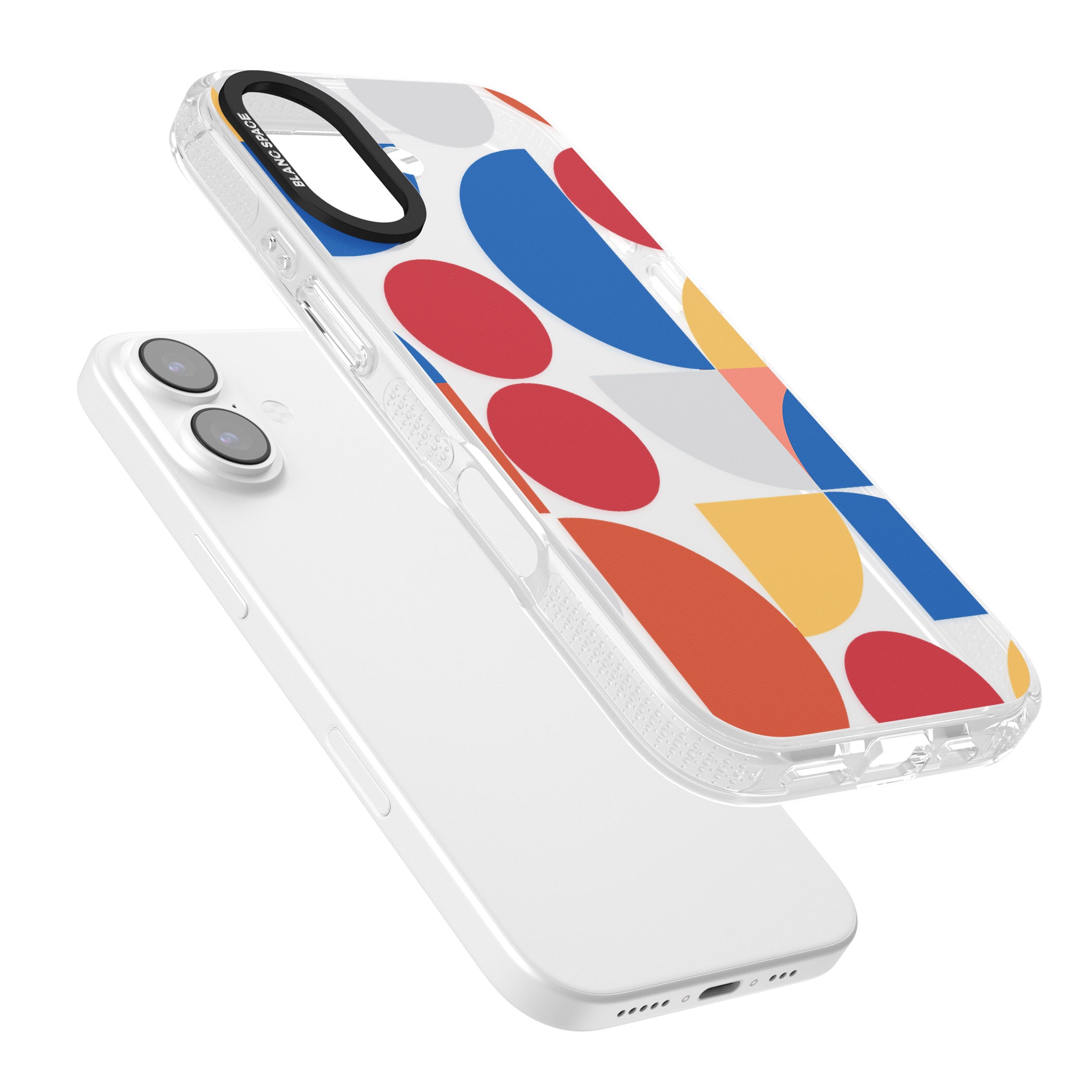 Abstract Colorful Geometric iPhone 17 Impact Air Clear Phone Case Colours